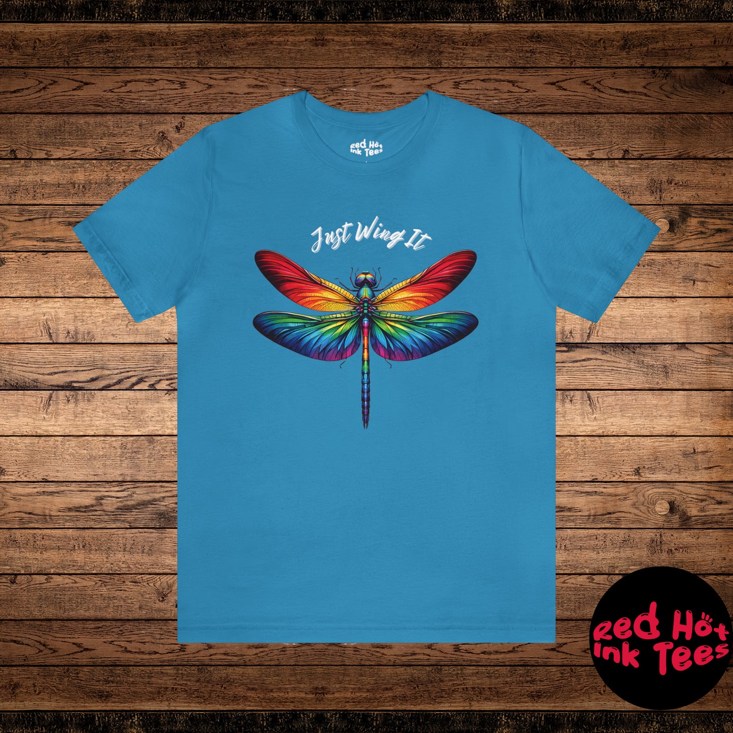 🌟 "Just Wing It Dragonfly Tee" 🌟