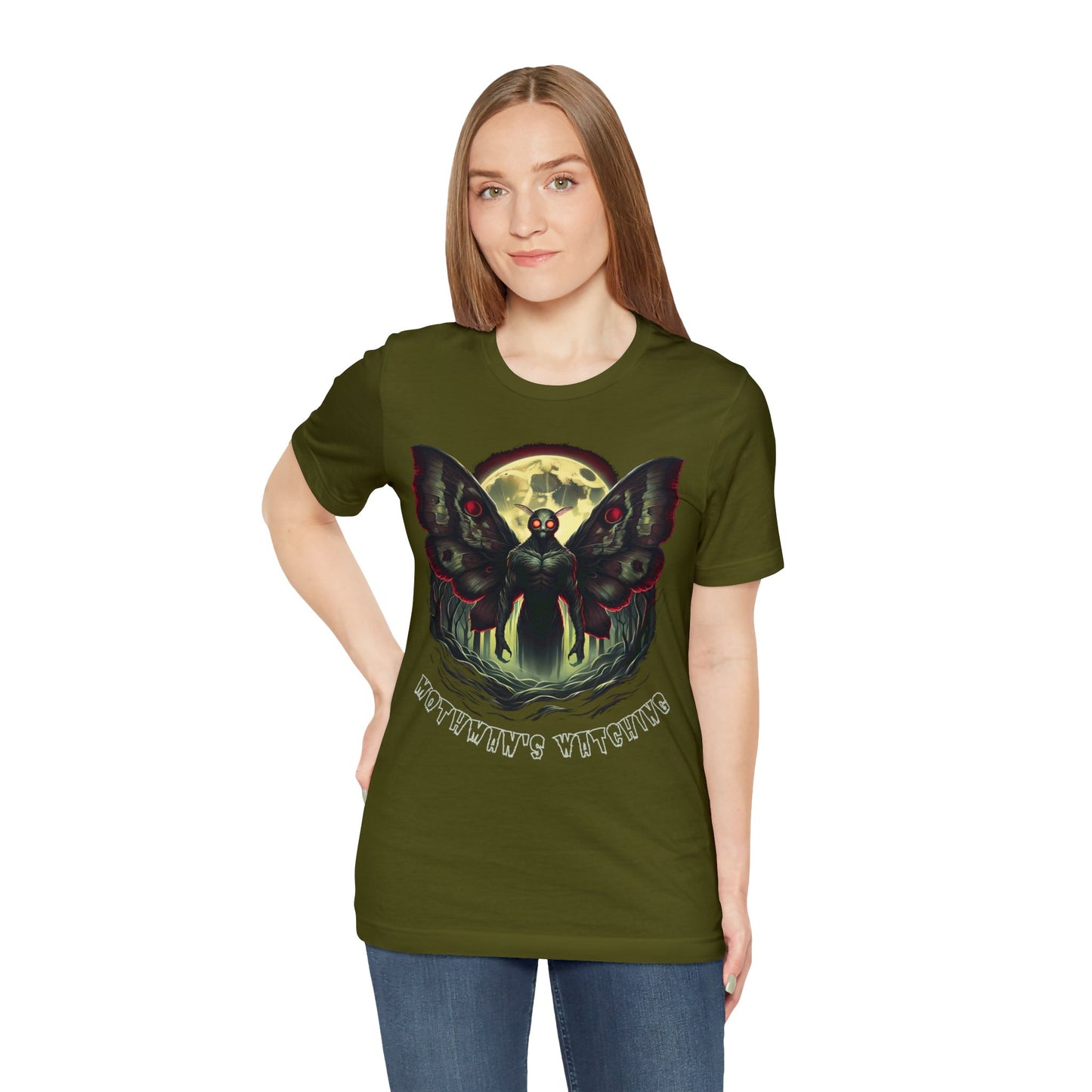 🌕 "Mothman's Watching Tee" 🌲