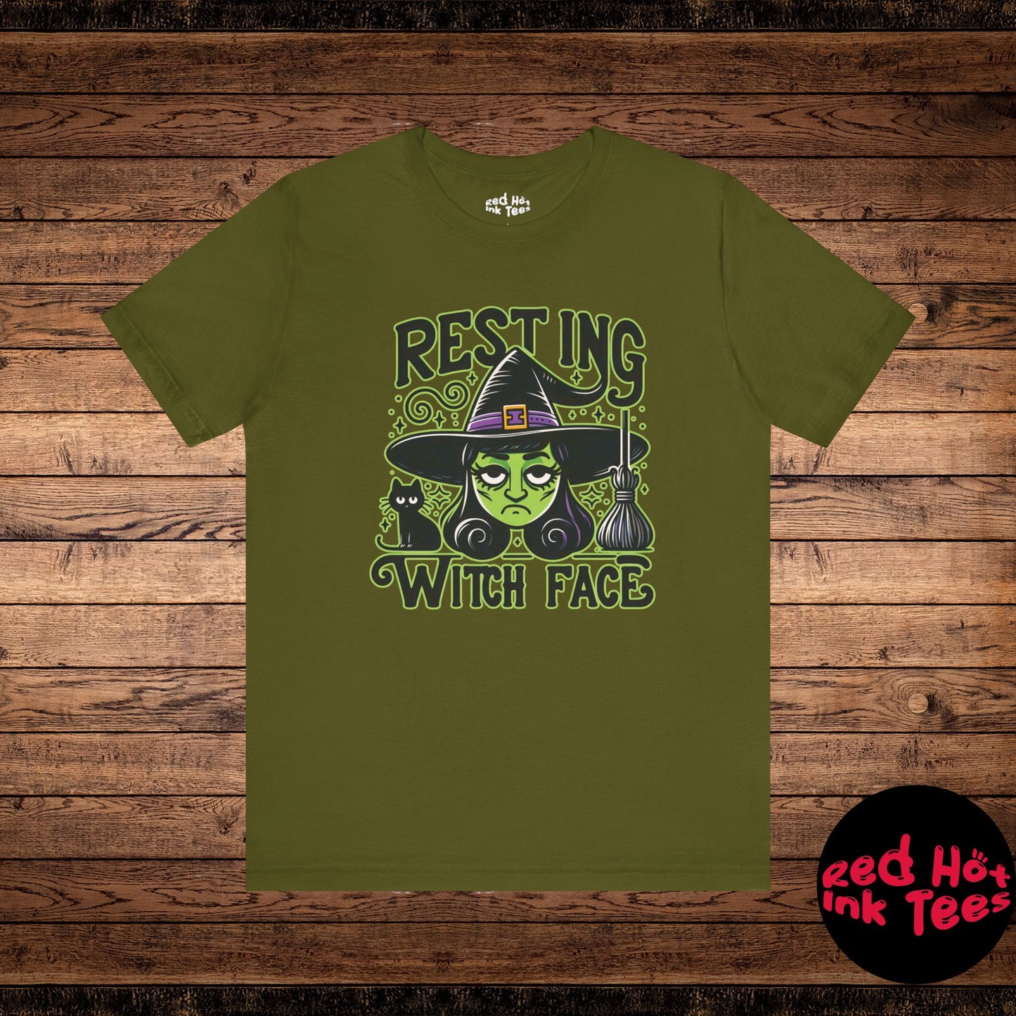 🧙‍♀️ "Resting Witch Face" Funny Halloween T-Shirt 🧙‍♀️