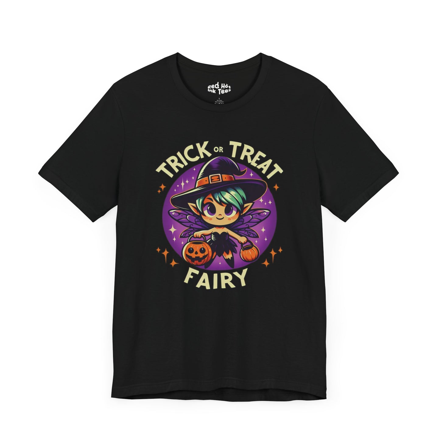 🧚‍♀️🎃 "Trick or Treat Fairy" Cute Halloween T-Shirt 🧙‍♀️🦇