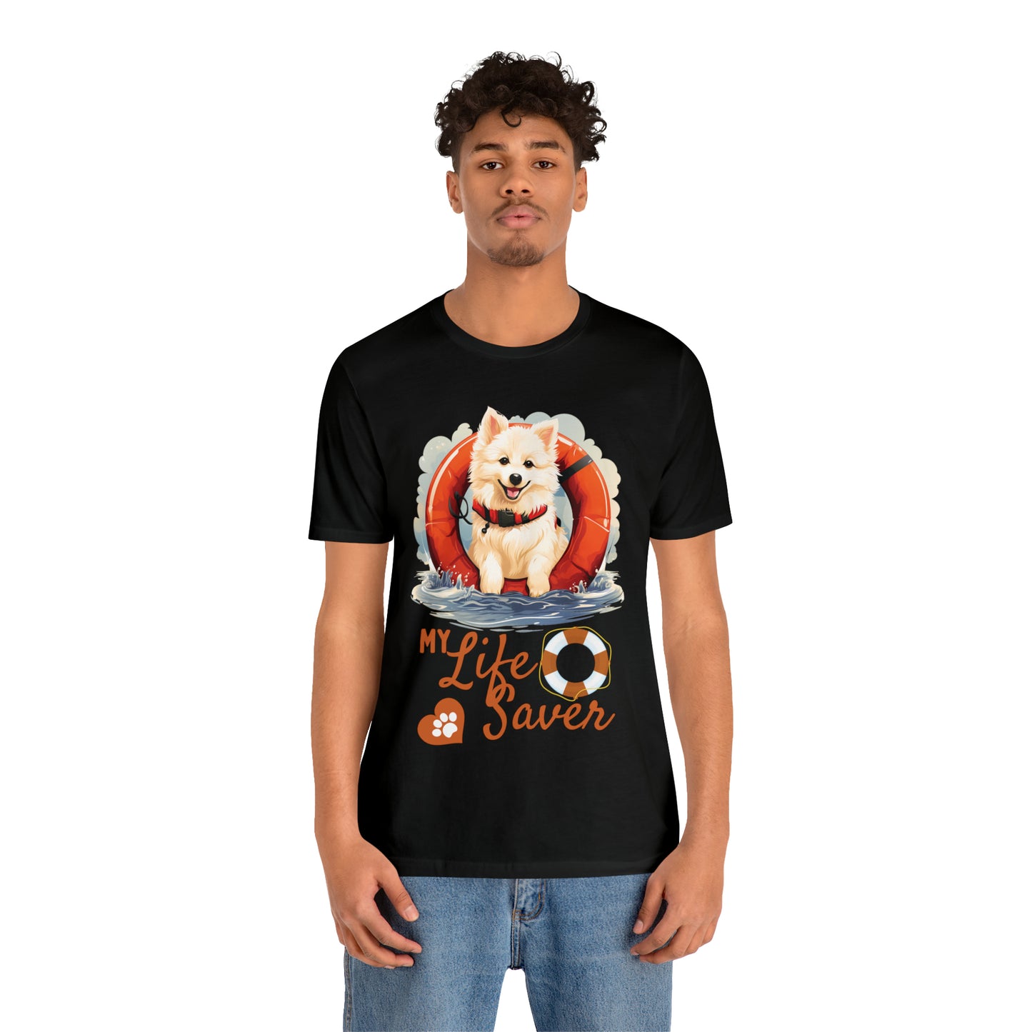 My Life Saver American Eskimo Dog Tee