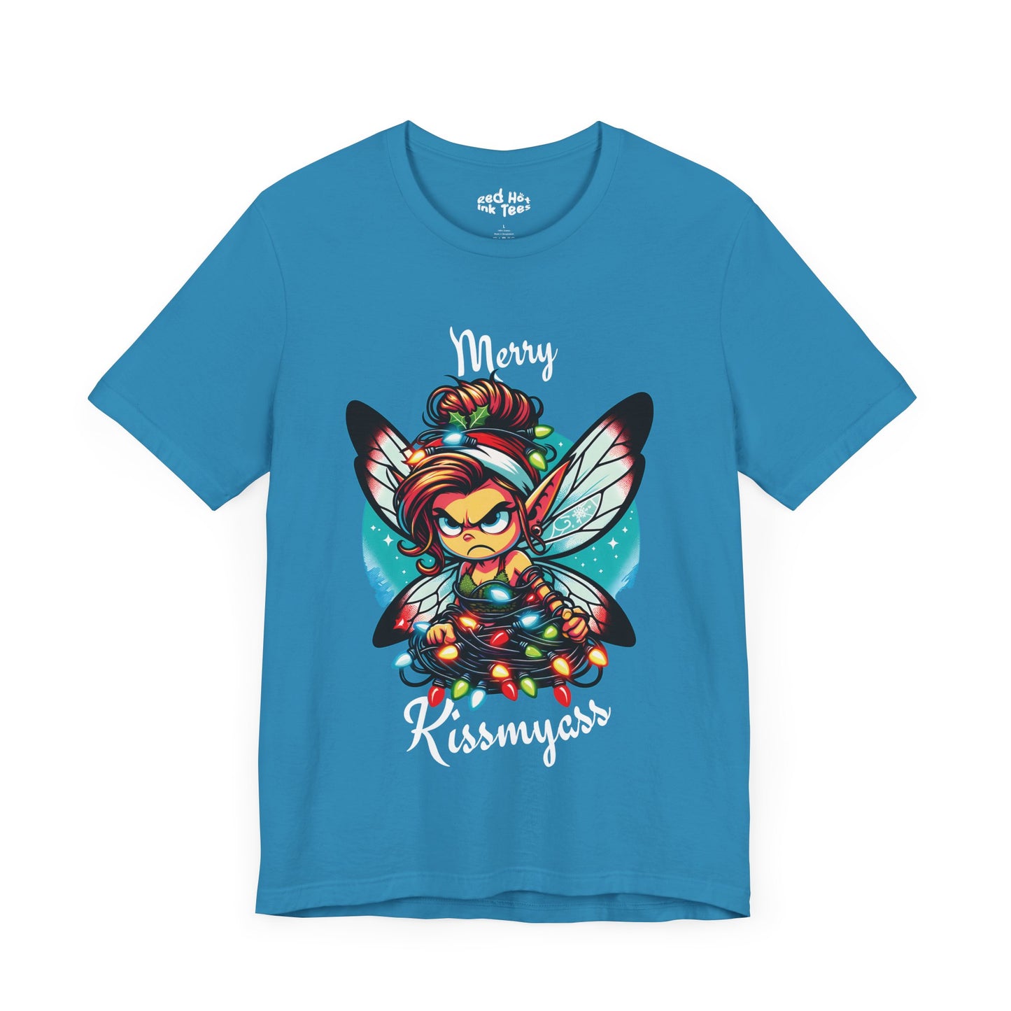 Merry Kissmyass Fairy Tee