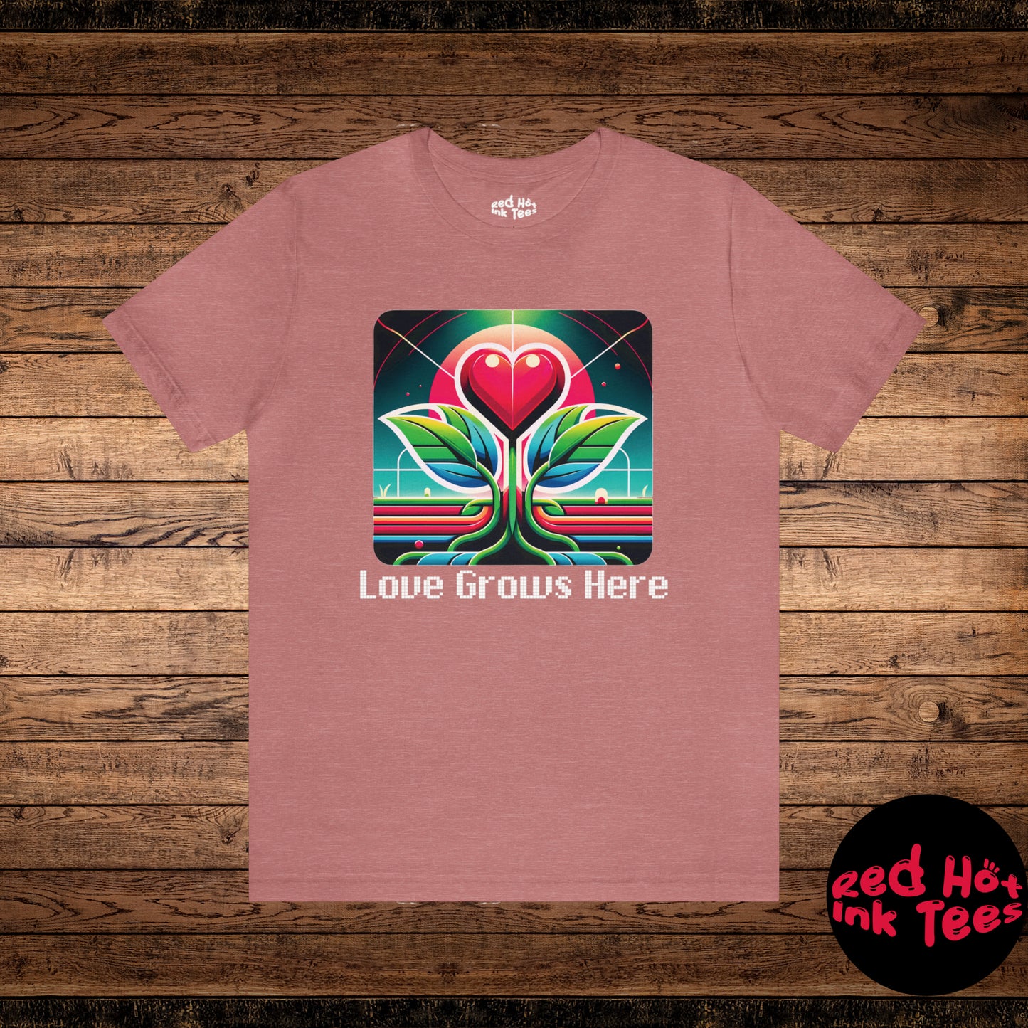 🌺💗 "Love Grows Here" Tee 🌱💕