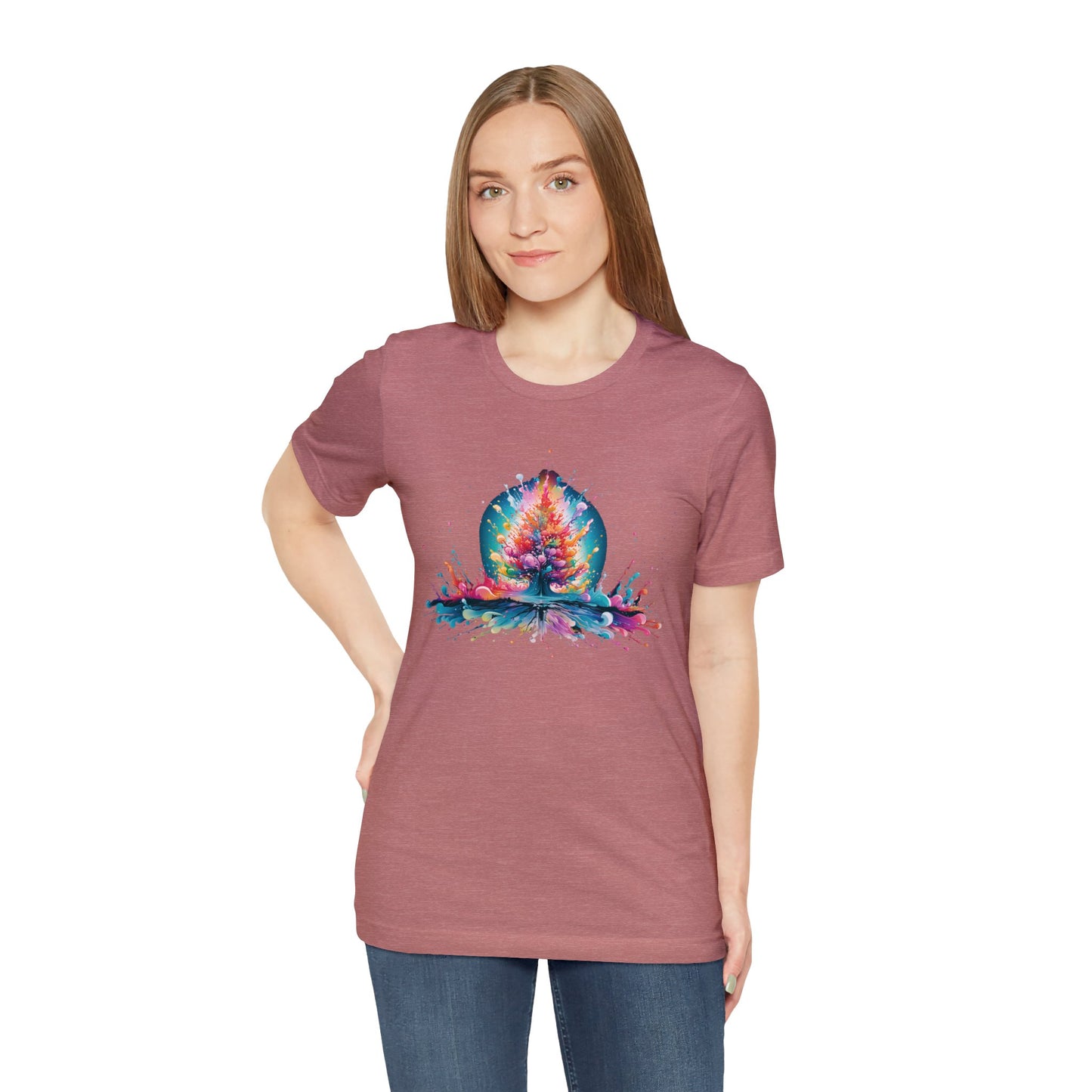 Abstract Christmas Tree Tee