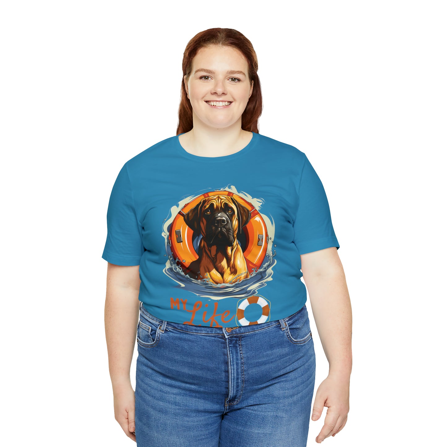 My Life Saver English Mastiff Dog Tee