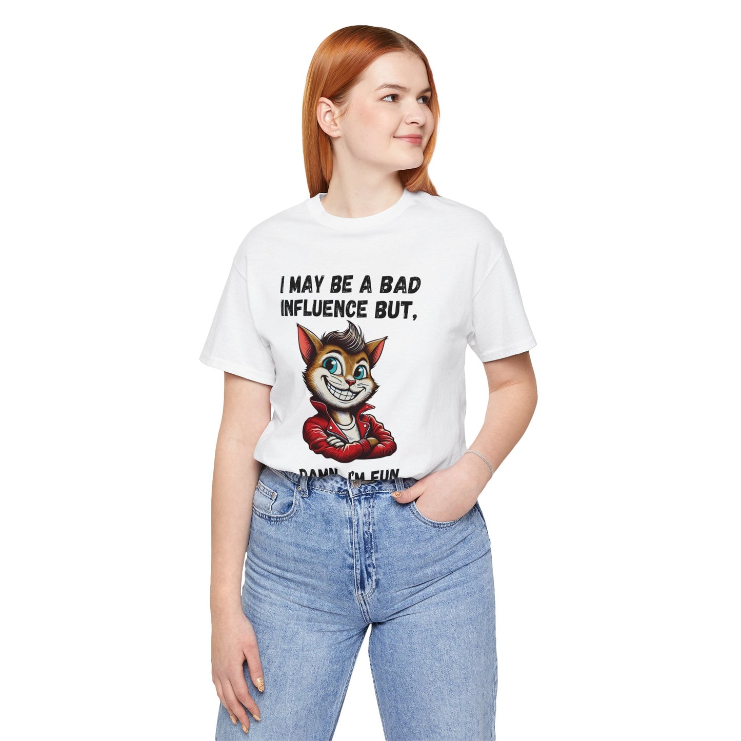 Cat Damn I'm Fun Tee