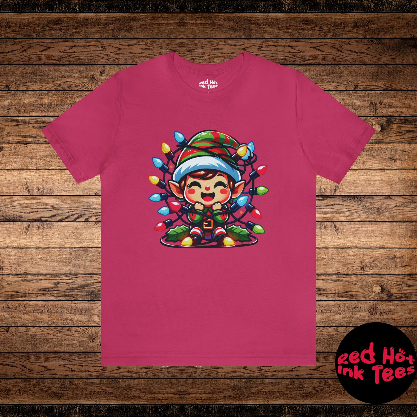 Elf Christmas Entanglement Tee