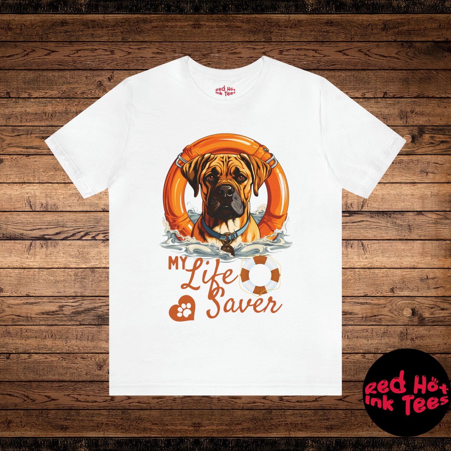 My Life Saver Boerboel Dog Tee