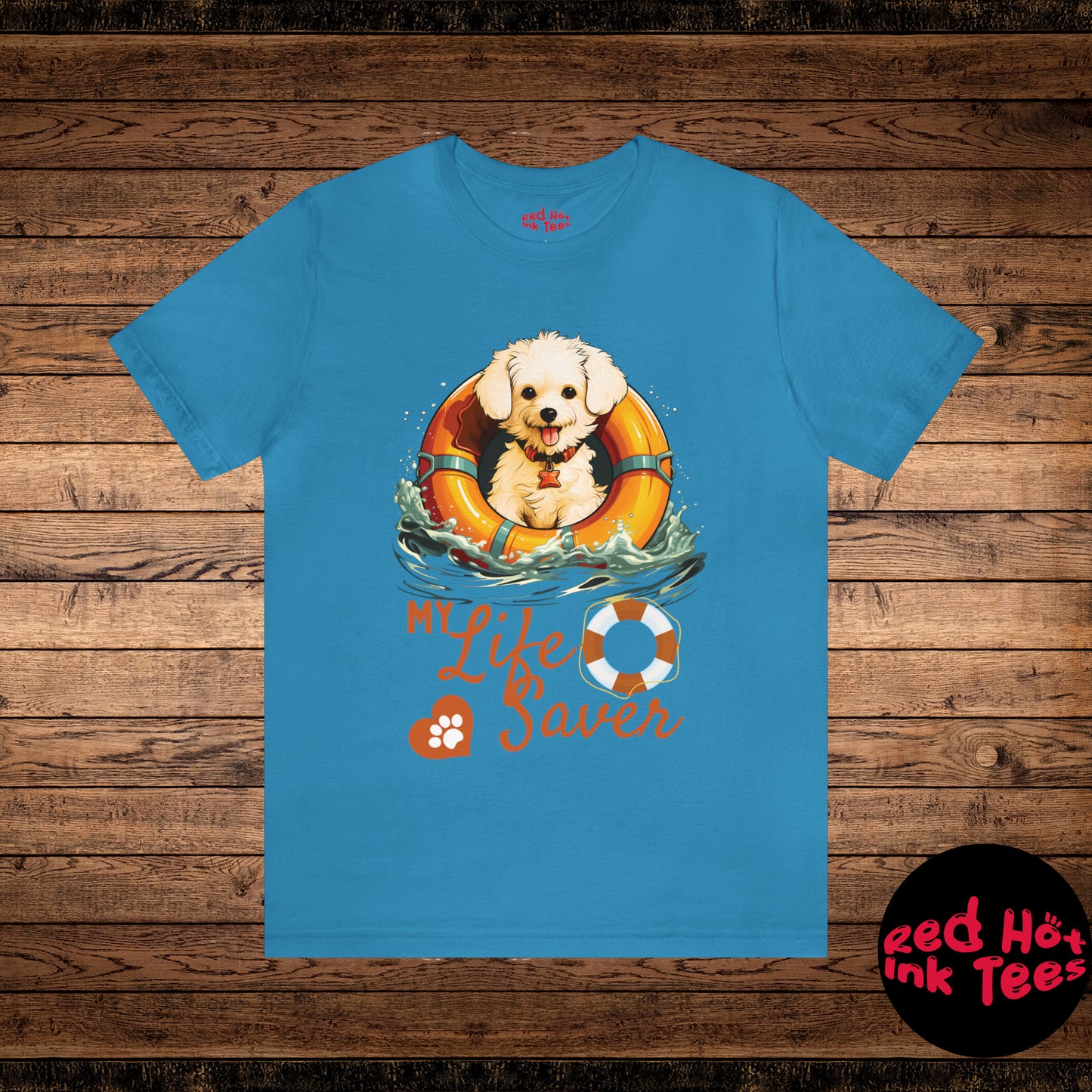 My Life Saver Bichon Frisé Dog Tee