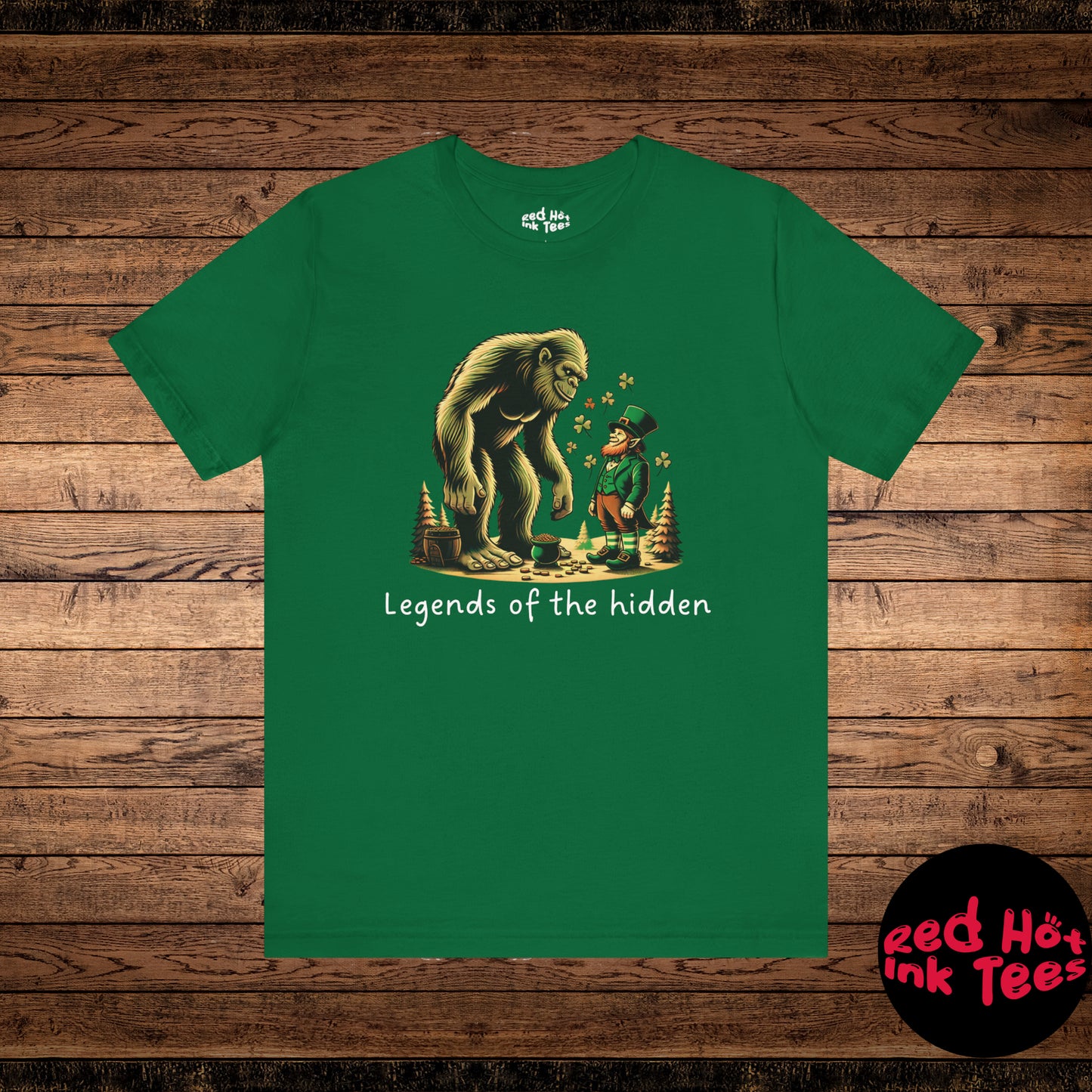 Leprechaun and Bigfoot: Legends of the Hidden Tee