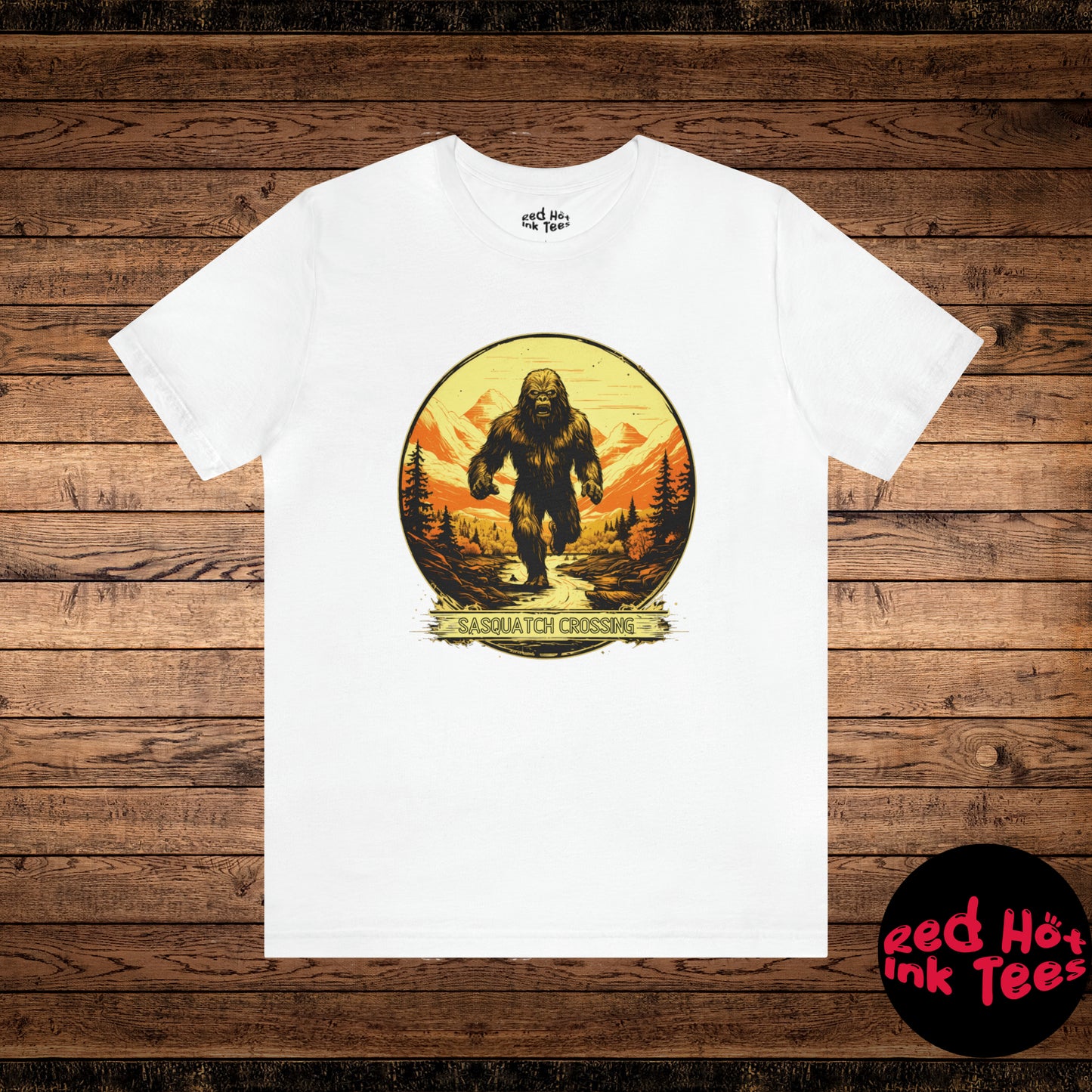 🚶‍♂️ Sasquatch Crossing Tee 🚶‍♂️