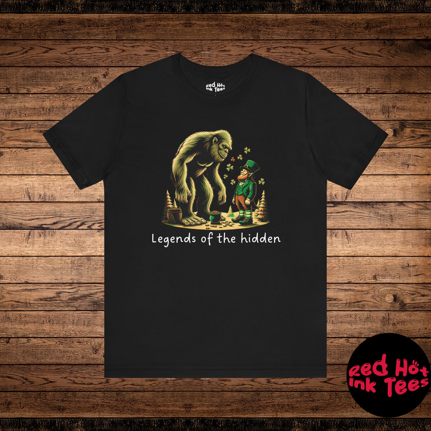 Leprechaun and Bigfoot: Legends of the Hidden Tee