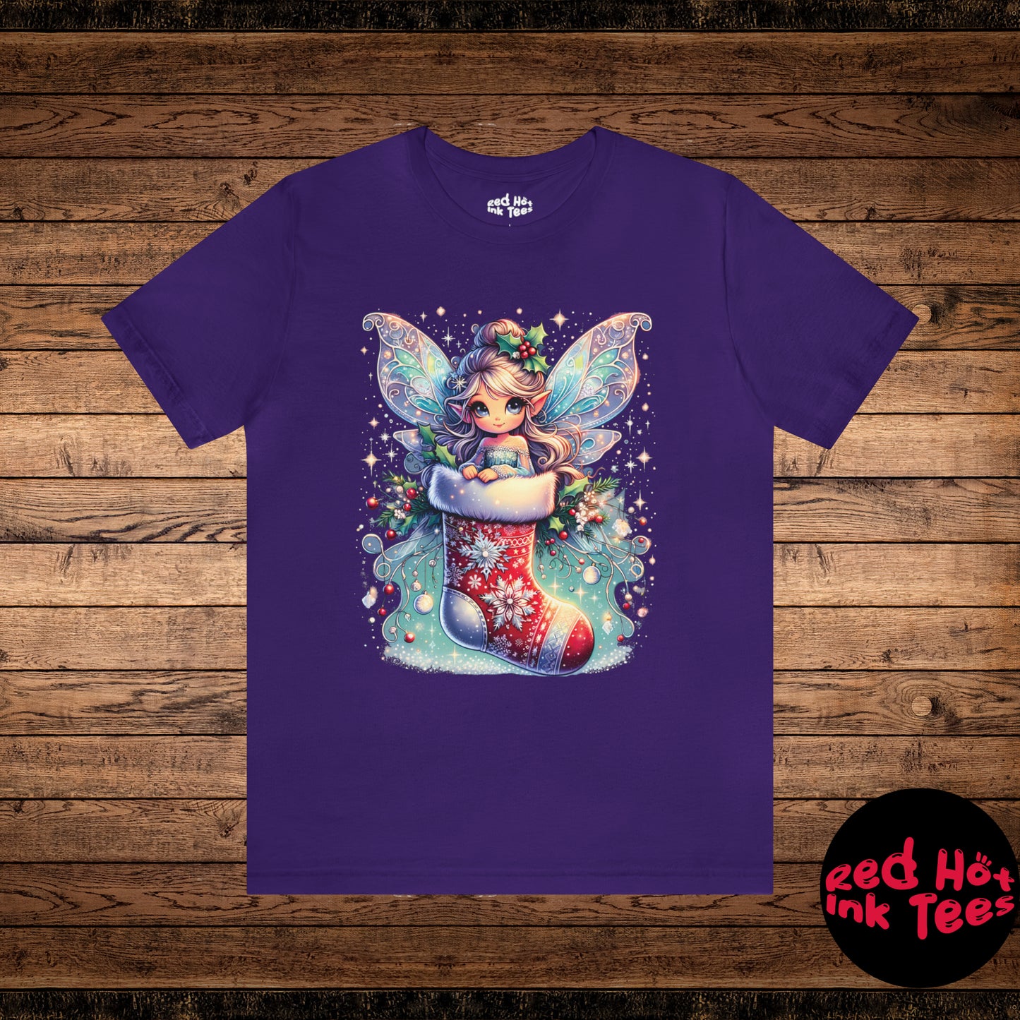 🧚‍♀️ "Fairy Stocking Tee" 🎄