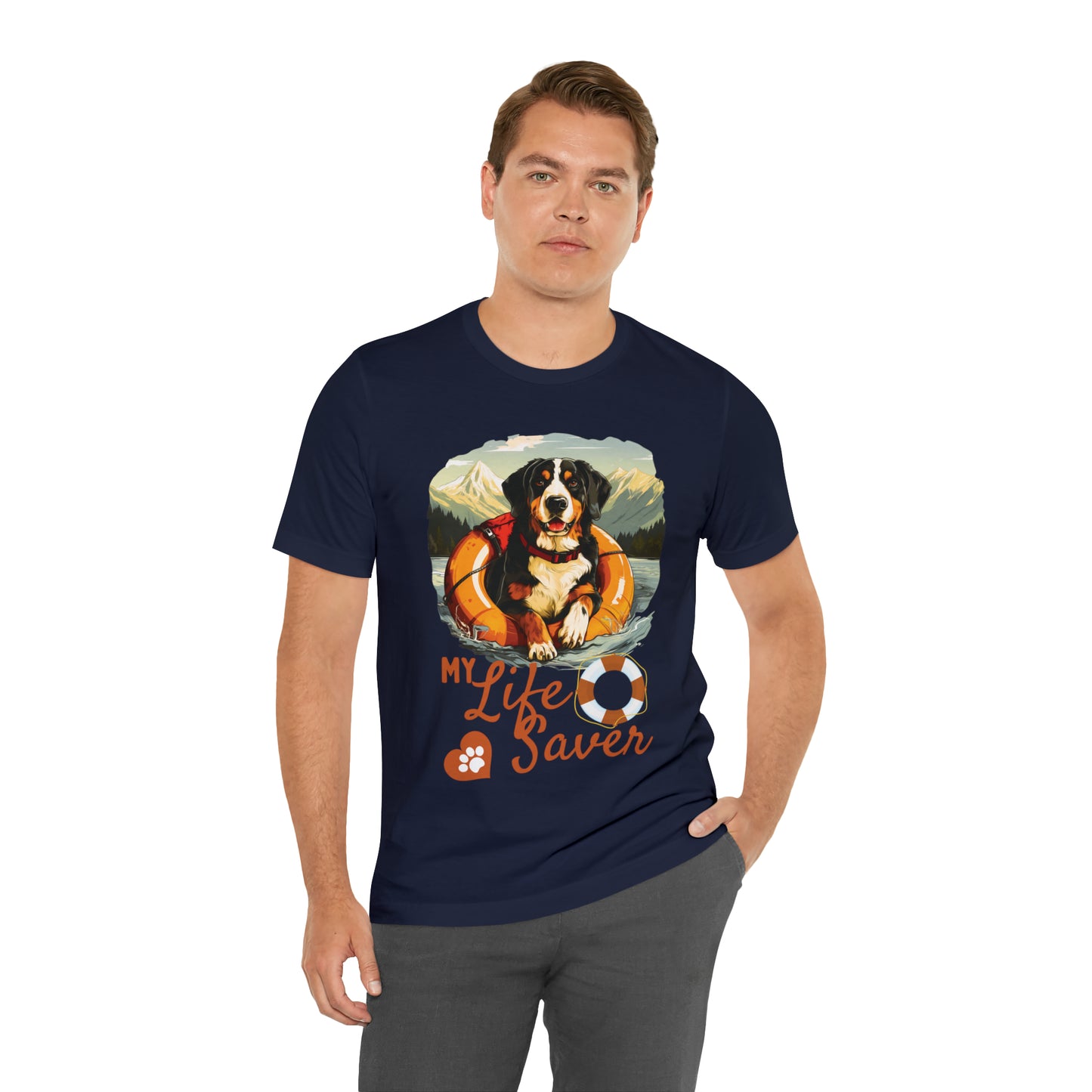 My Life Saver Greater Swiss Mountain Dog Tee