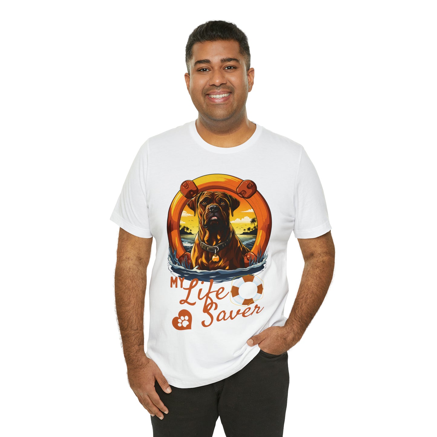 My Life Saver Cane Corso Dog Tee