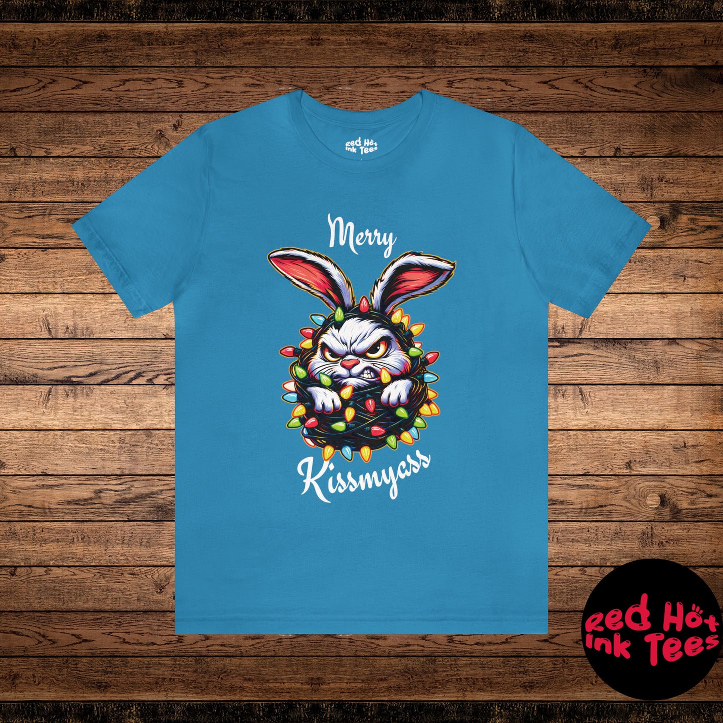 Merry Kissmyass Rabbit Tee