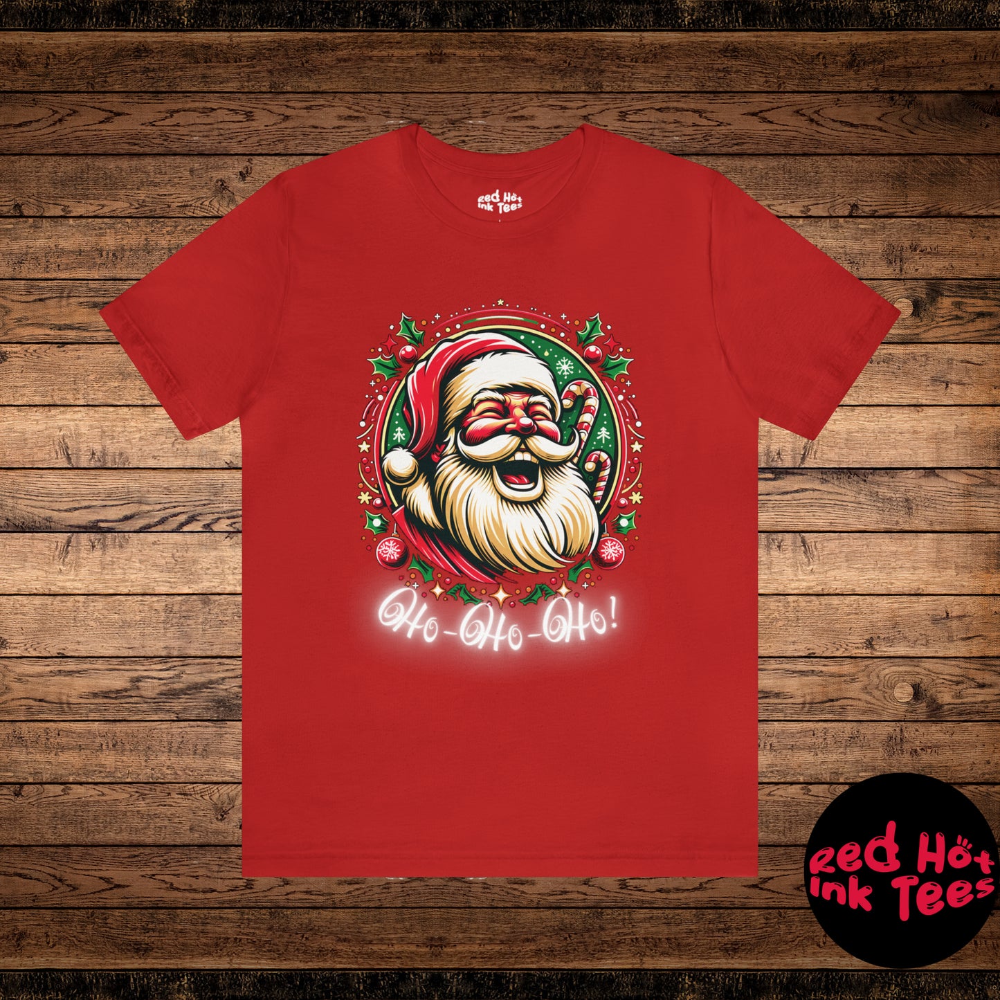 🎅 "Ho-Ho-Ho! Santa's Laugh" Tee