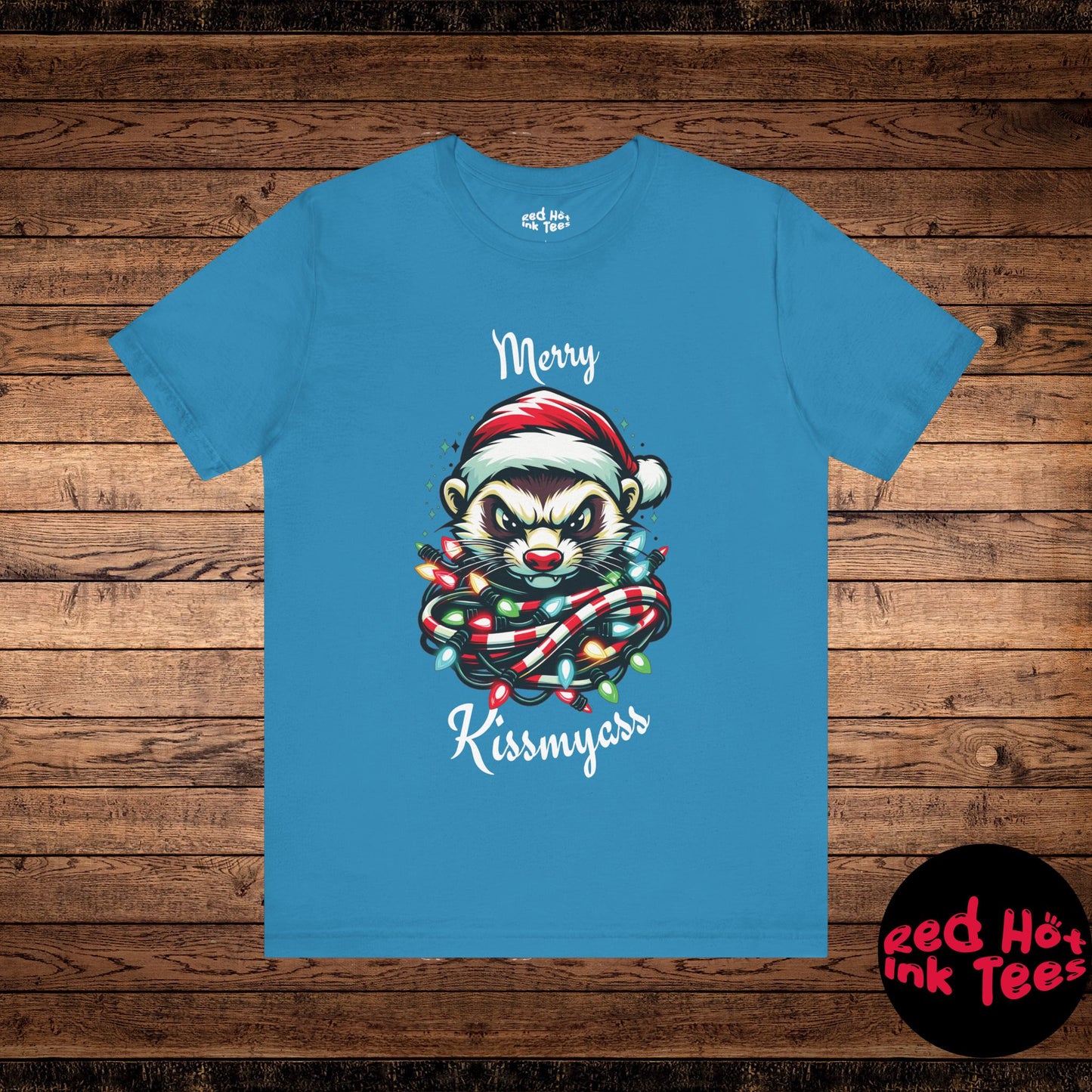 Merry Kissmyass Ferret Tee