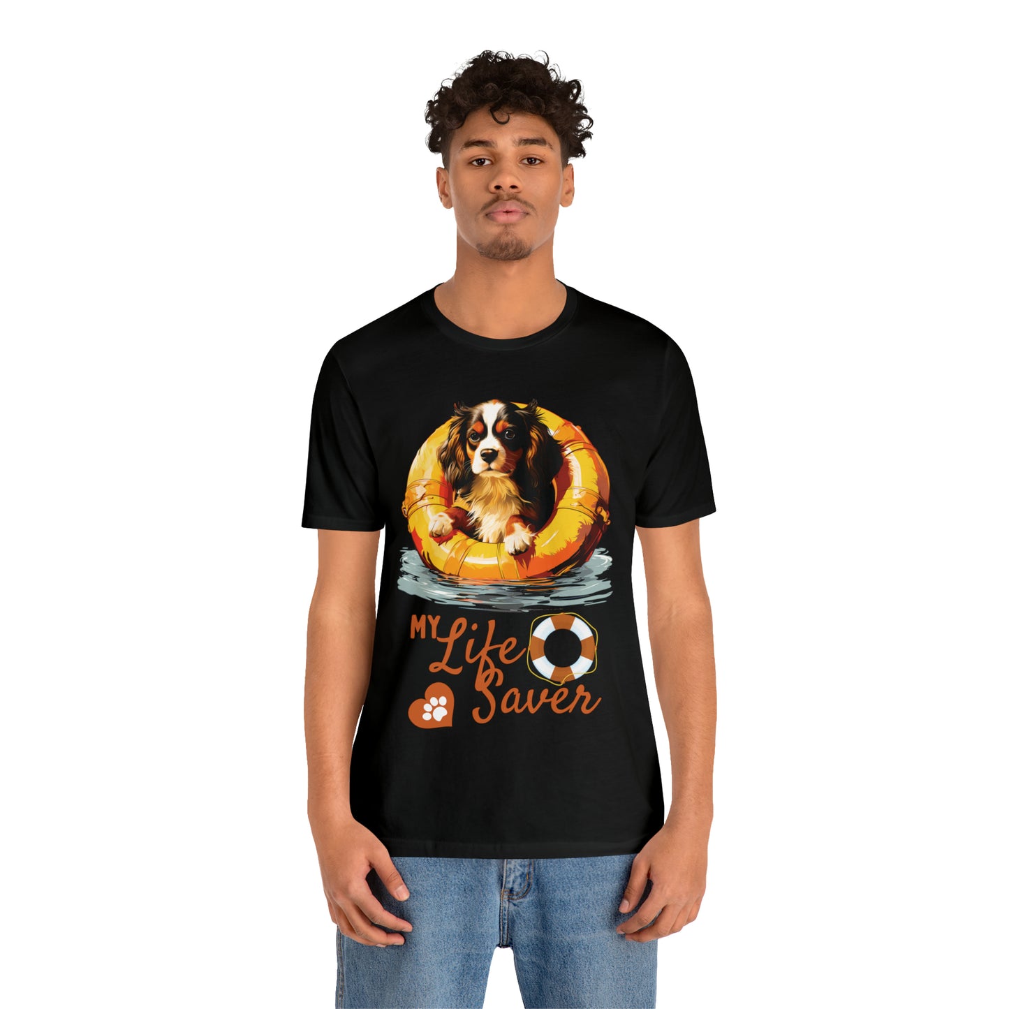 My Life Saver Cavalier King Charles Spaniel Dog Tee