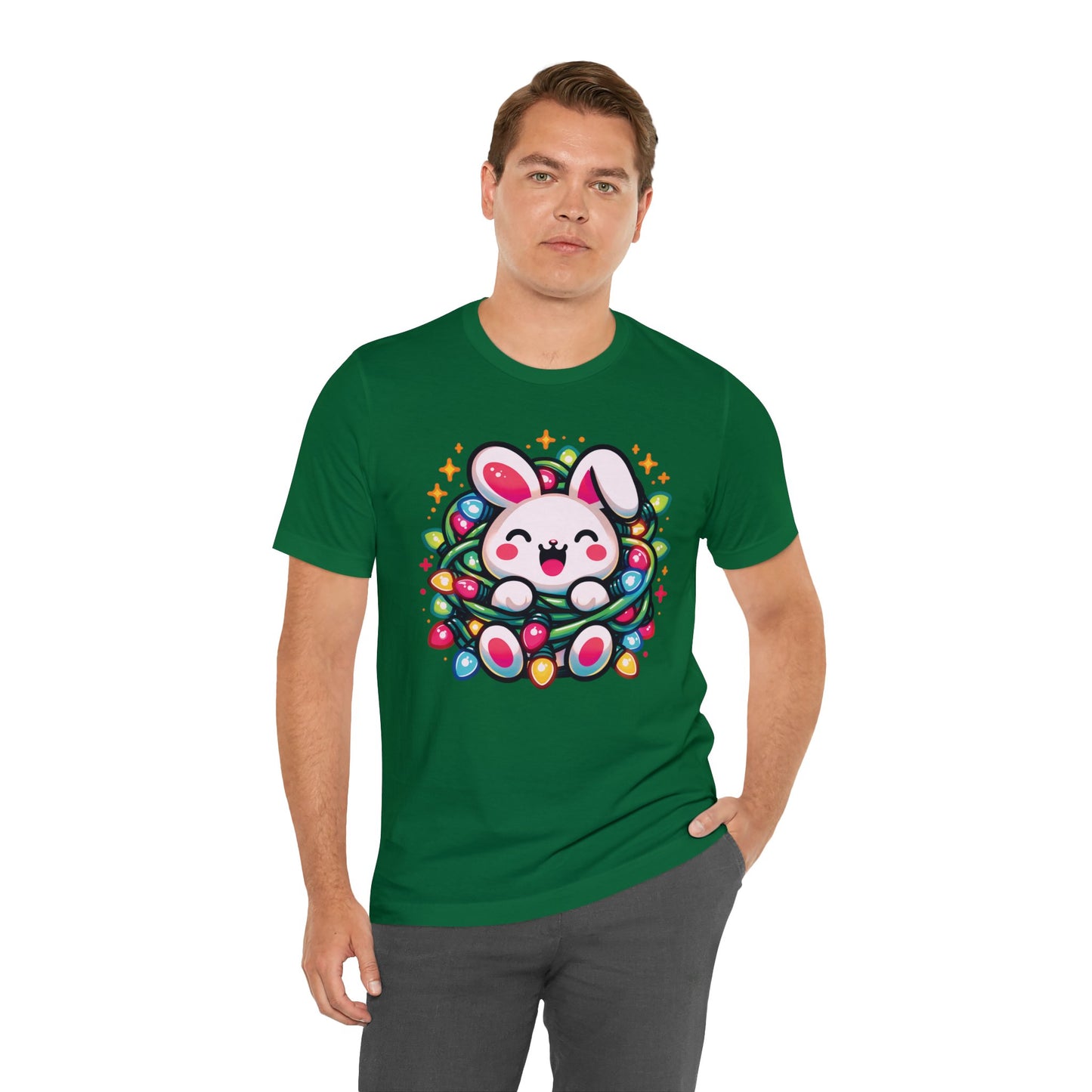 Bunny Christmas Entanglement Tee