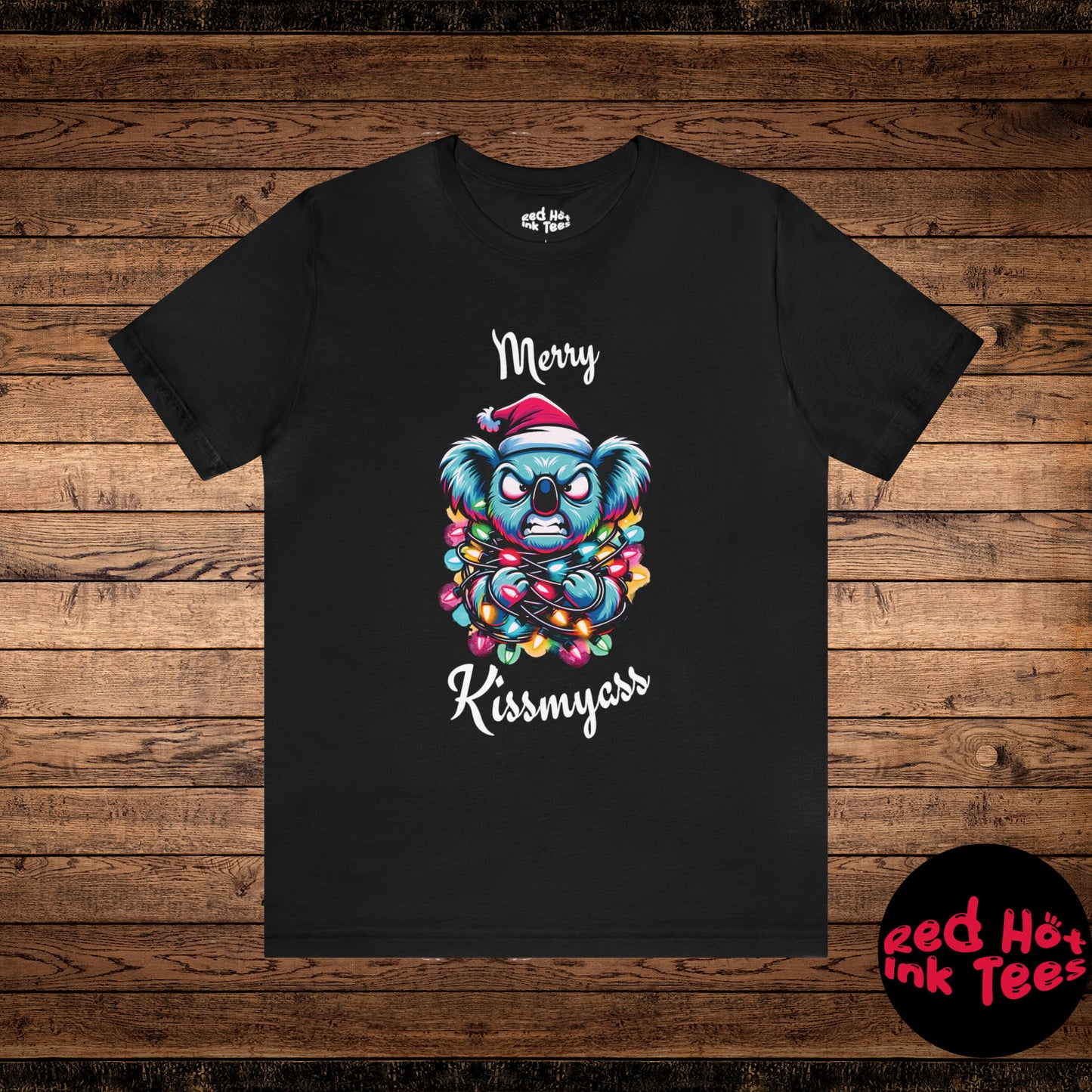 Merry Kissmyass Koala Tee