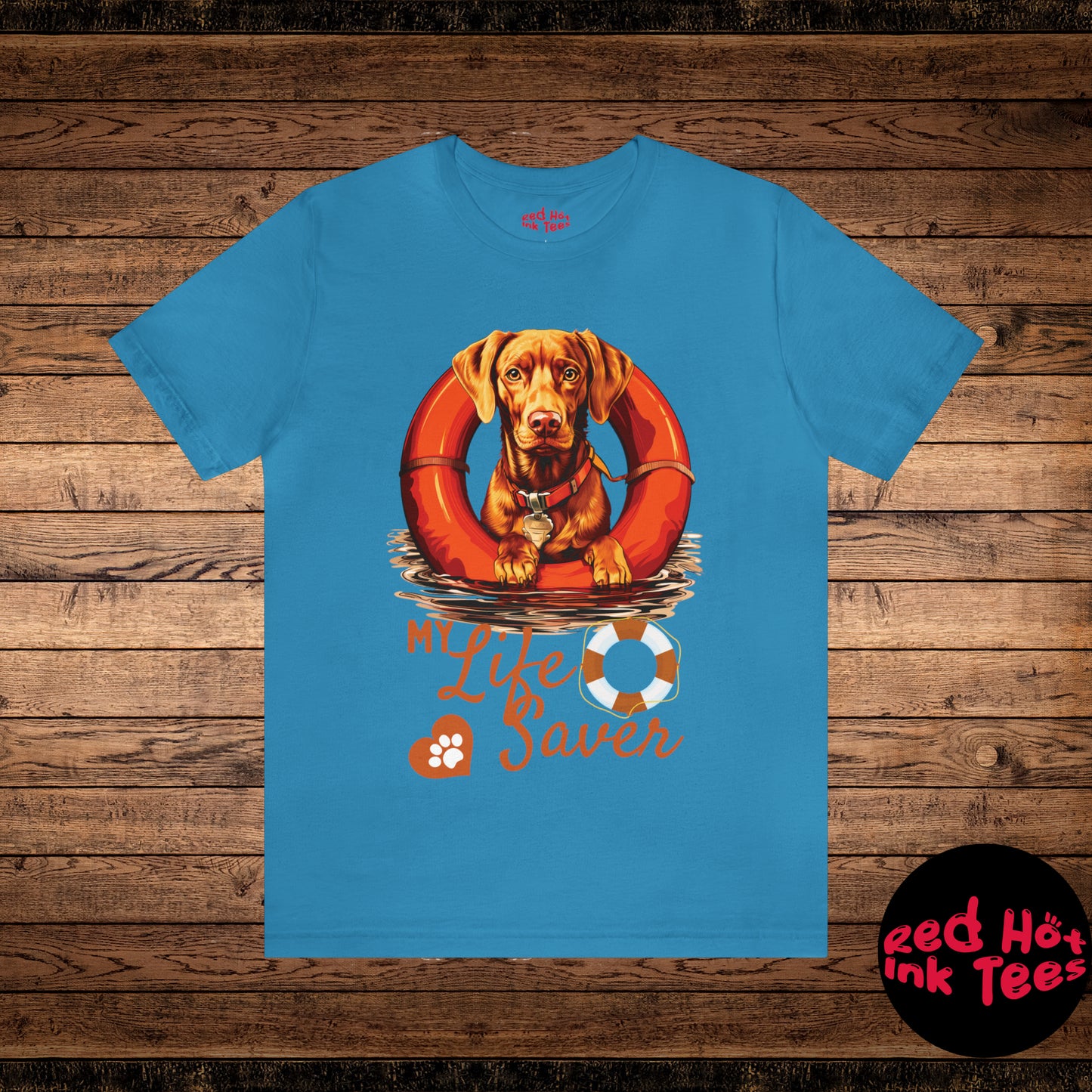 My Life Saver Vizsla Dog Tee