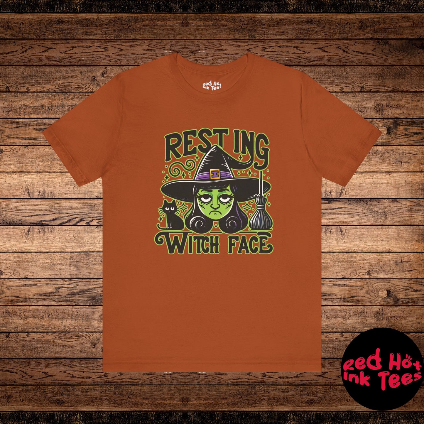 🧙‍♀️ "Resting Witch Face" Funny Halloween T-Shirt 🧙‍♀️