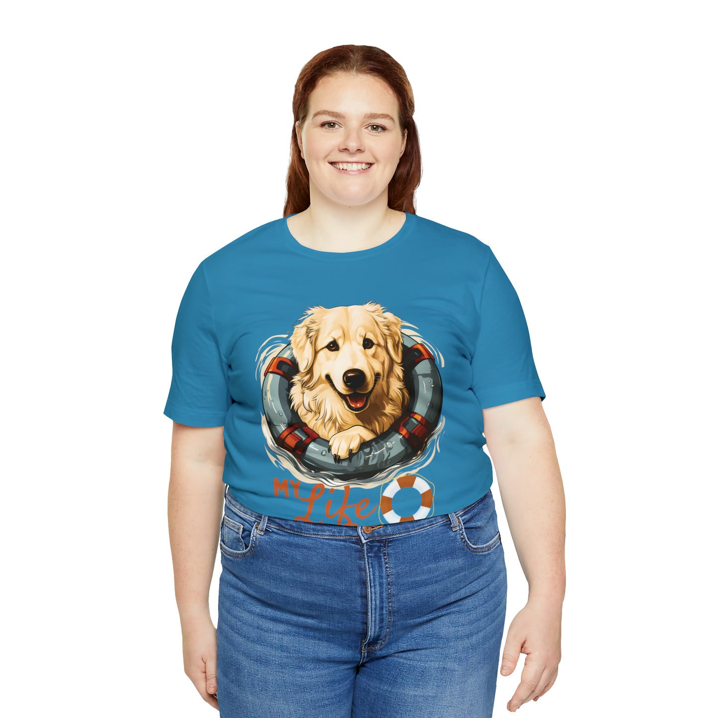 My Life Saver Great Pyrenees Dog Tee