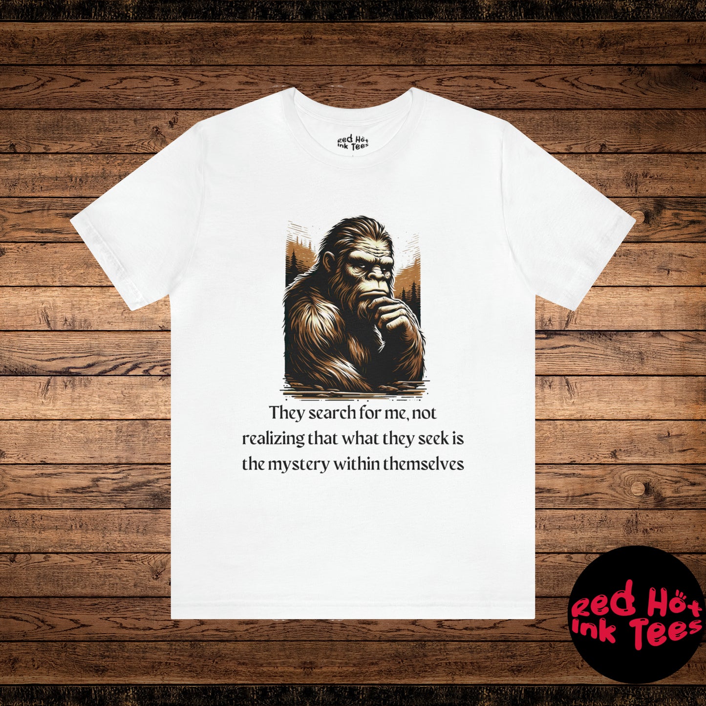 🌲 Bigfoot Big Thinking Tee 🌲