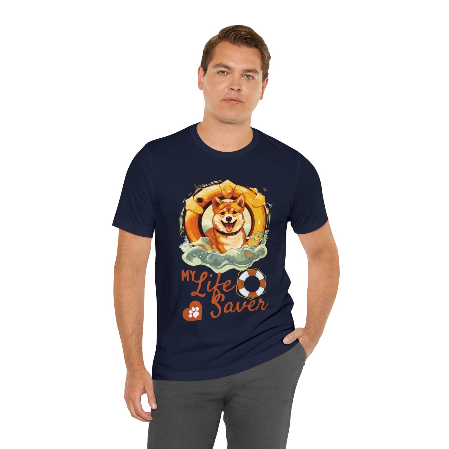 My Life Saver Shiba Inu Dog Tee