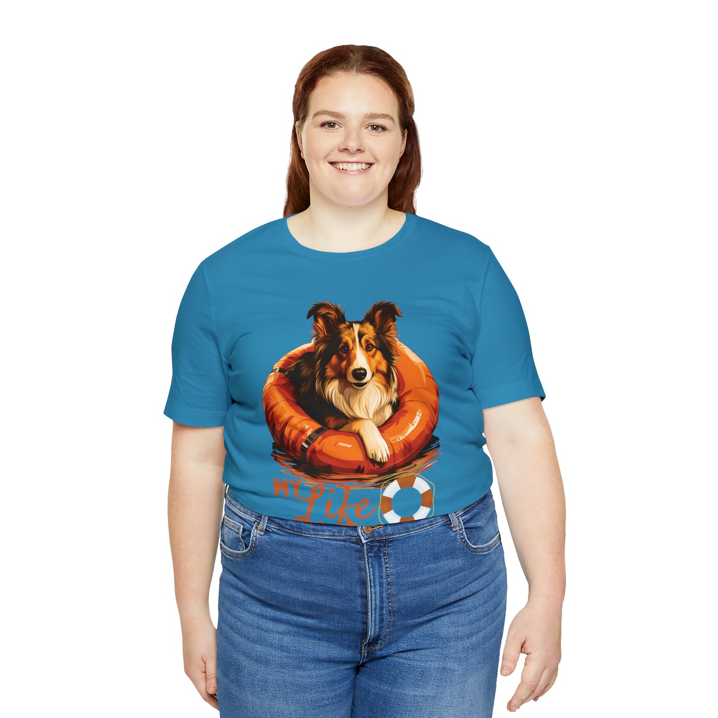 My Life Saver Sheltie Dog Tee