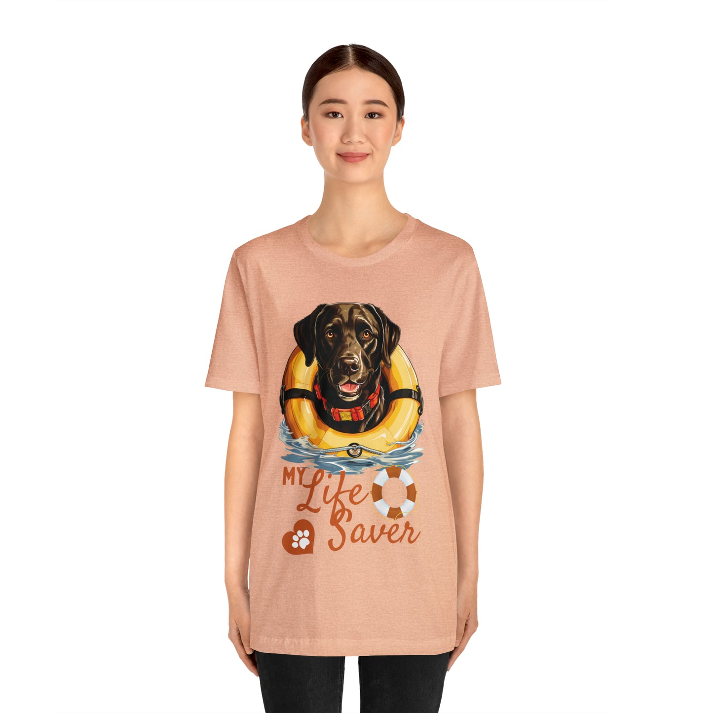 My Life Saver Labrador Retriever Dog Tee