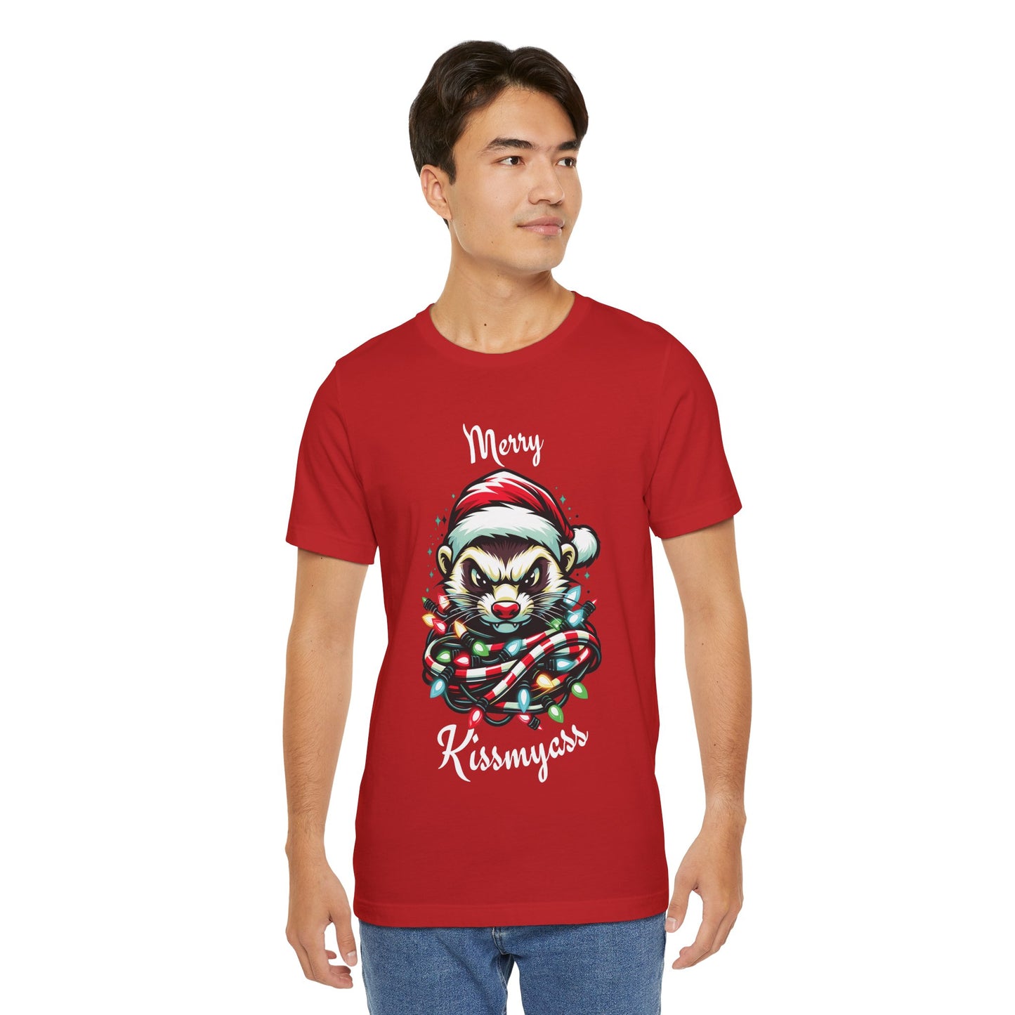 Merry Kissmyass Ferret Tee