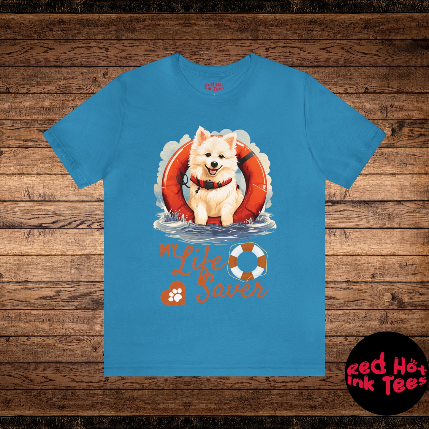 My Life Saver American Eskimo Dog Tee