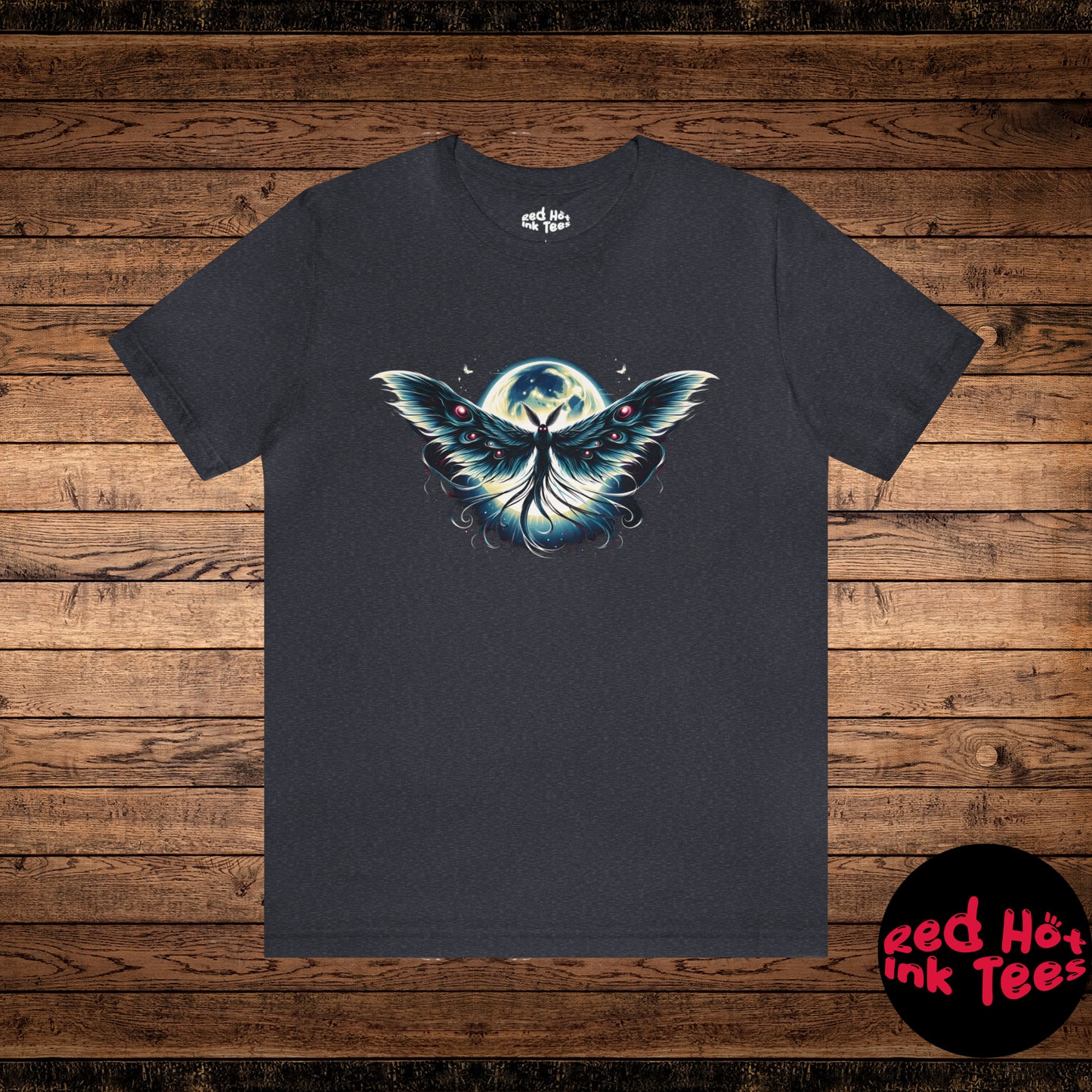 🌕 "Lunar Rising Mothman Tee" 🦋