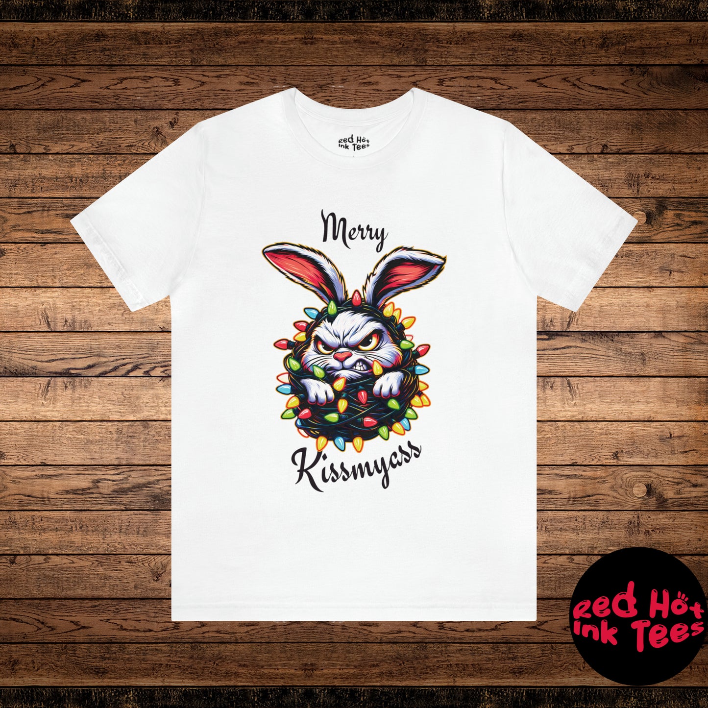 Merry Kissmyass Rabbit Tee