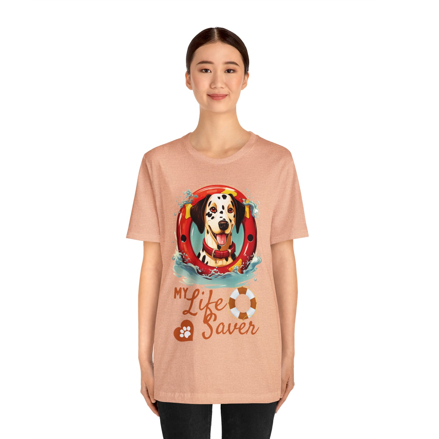 My Life Saver Dalmatian Dog Tee