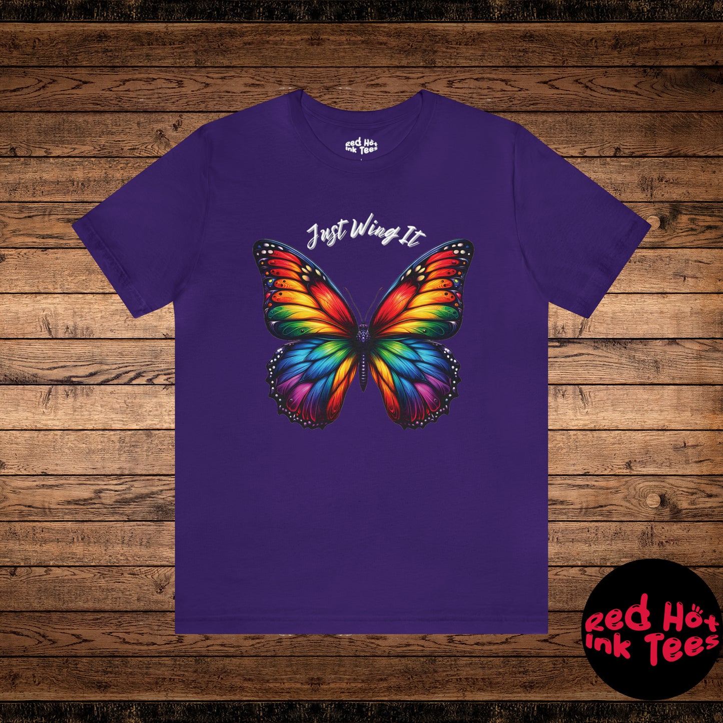 🦋 "Just Wing It Butterfly Tee" 🦋