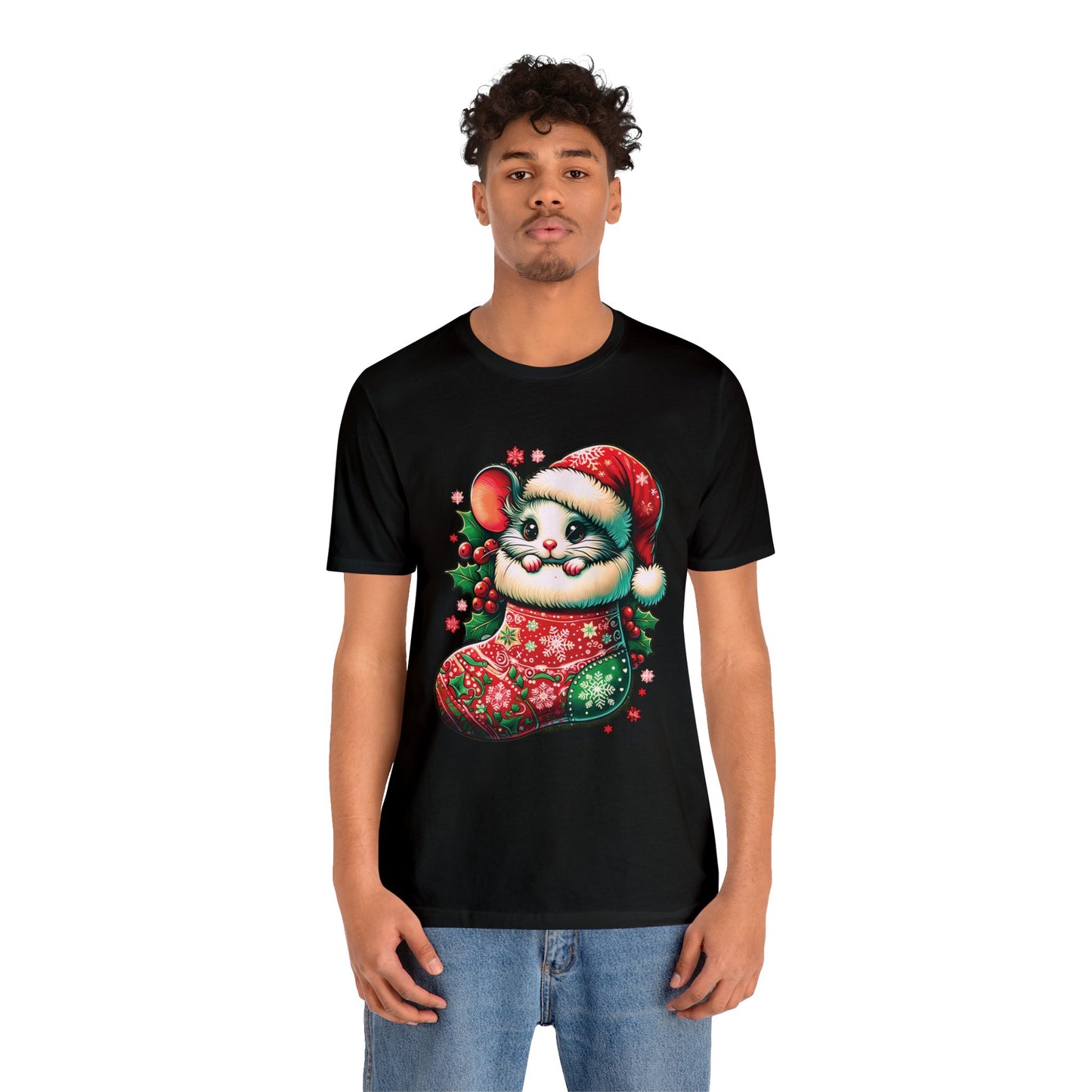 🐭 "Mouse Stocking Tee" 🎄