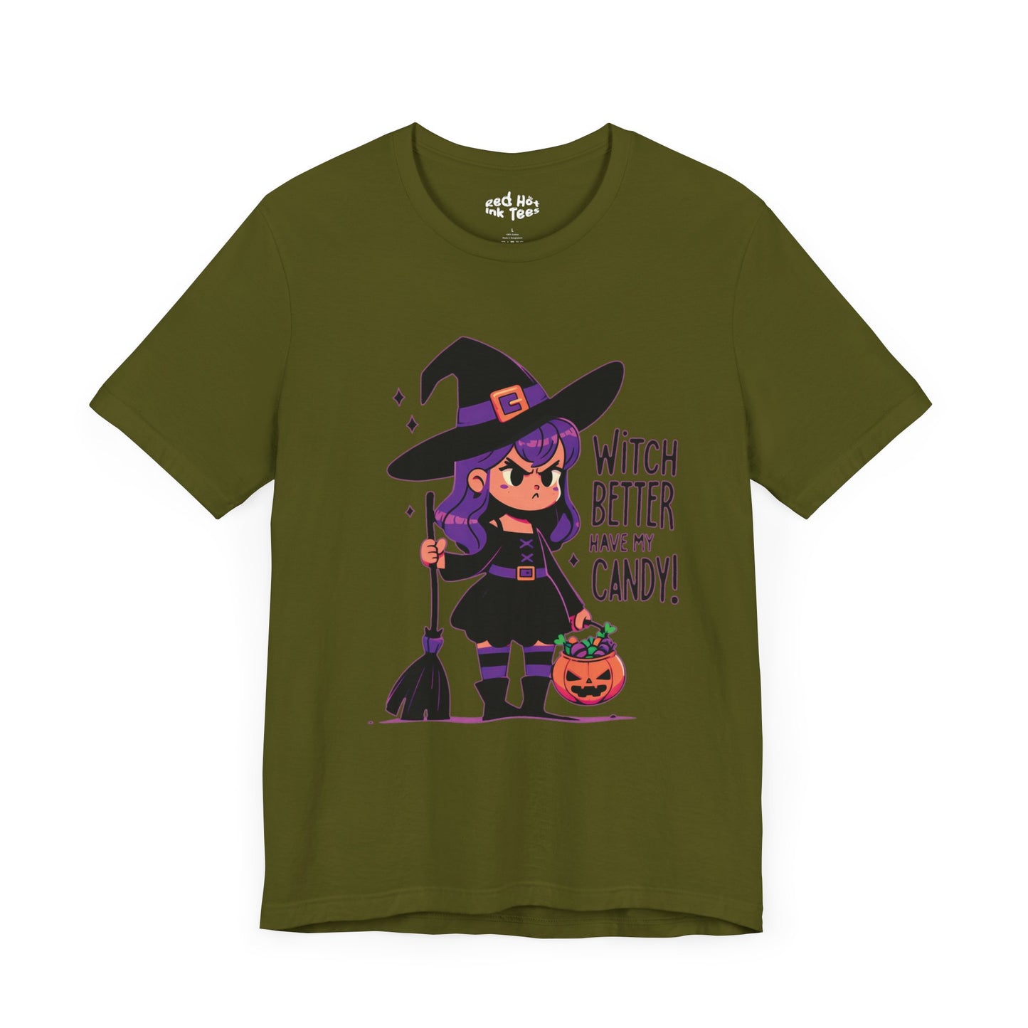 🧙‍♀️ "Witch Better Have My Candy!" Cute Halloween T-Shirt 🎃