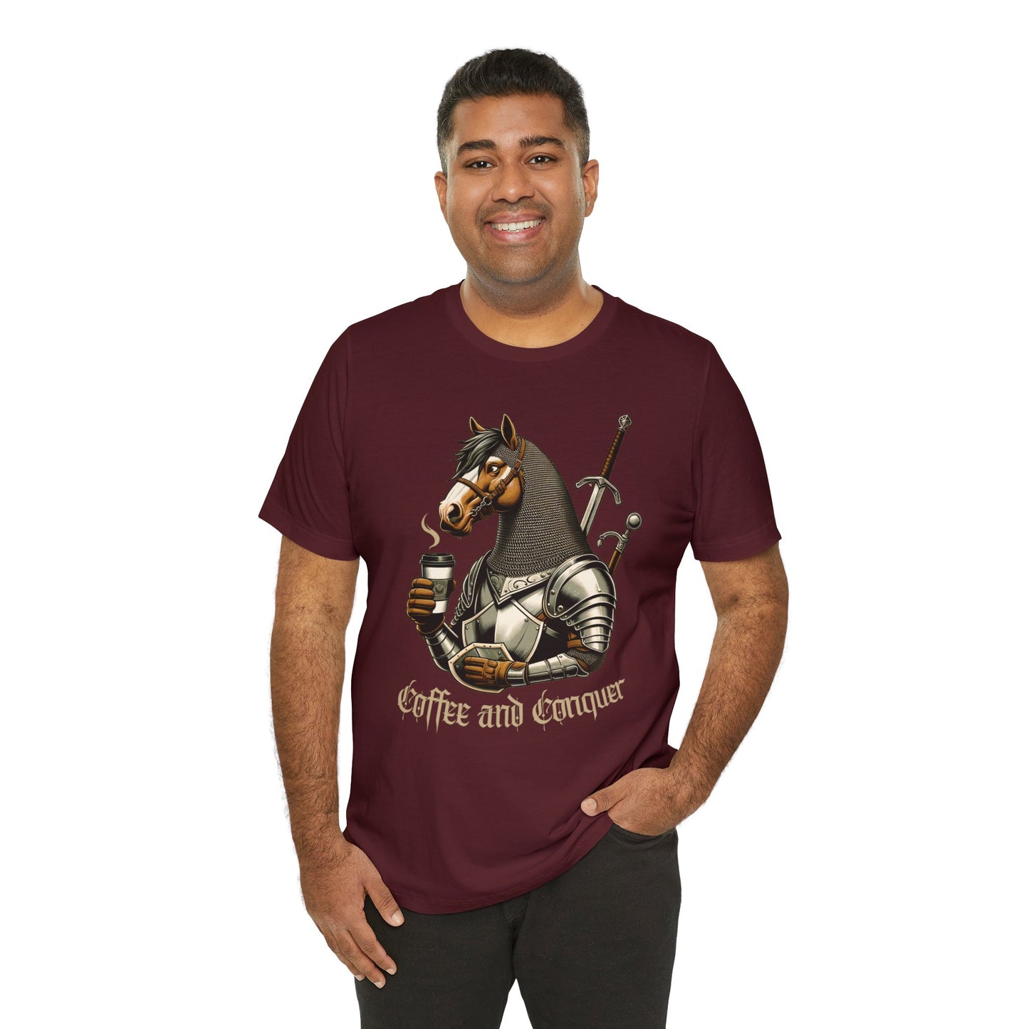 🐴 Coffee and Conquer Horse Tee 🐴