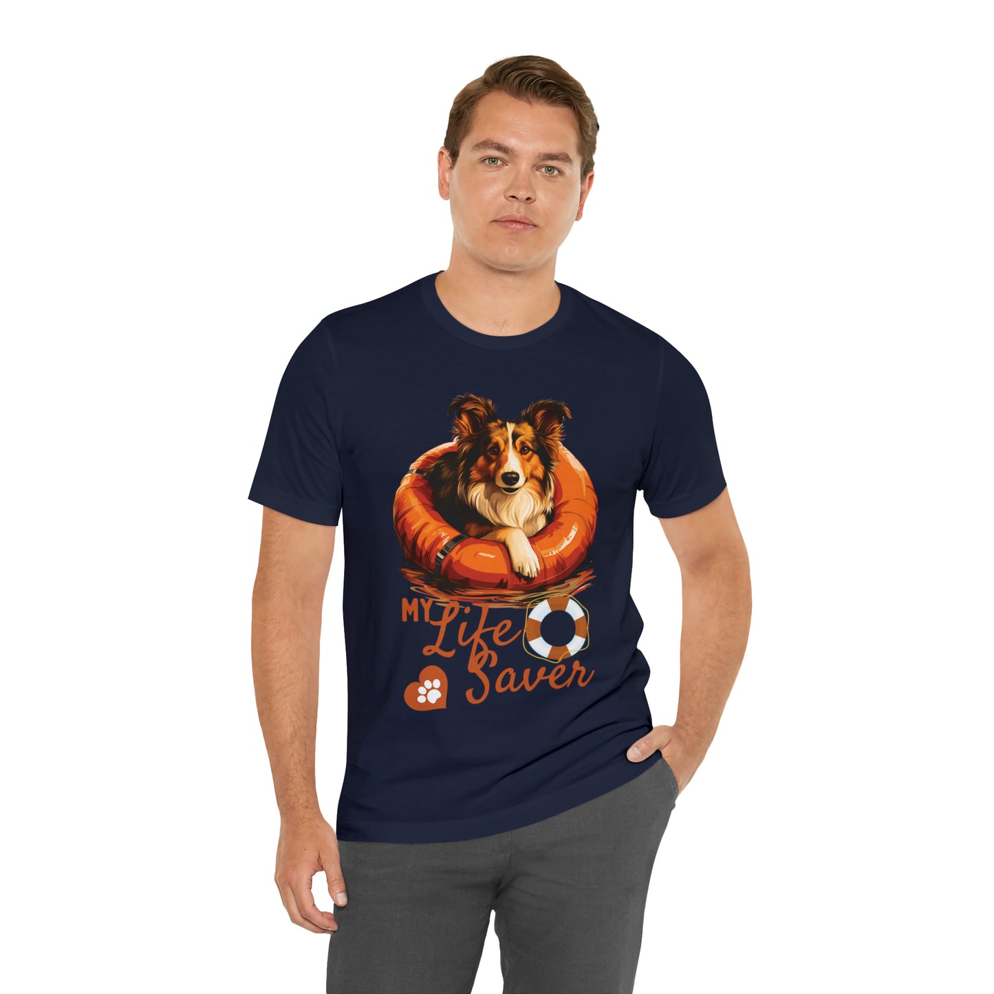 My Life Saver Sheltie Dog Tee