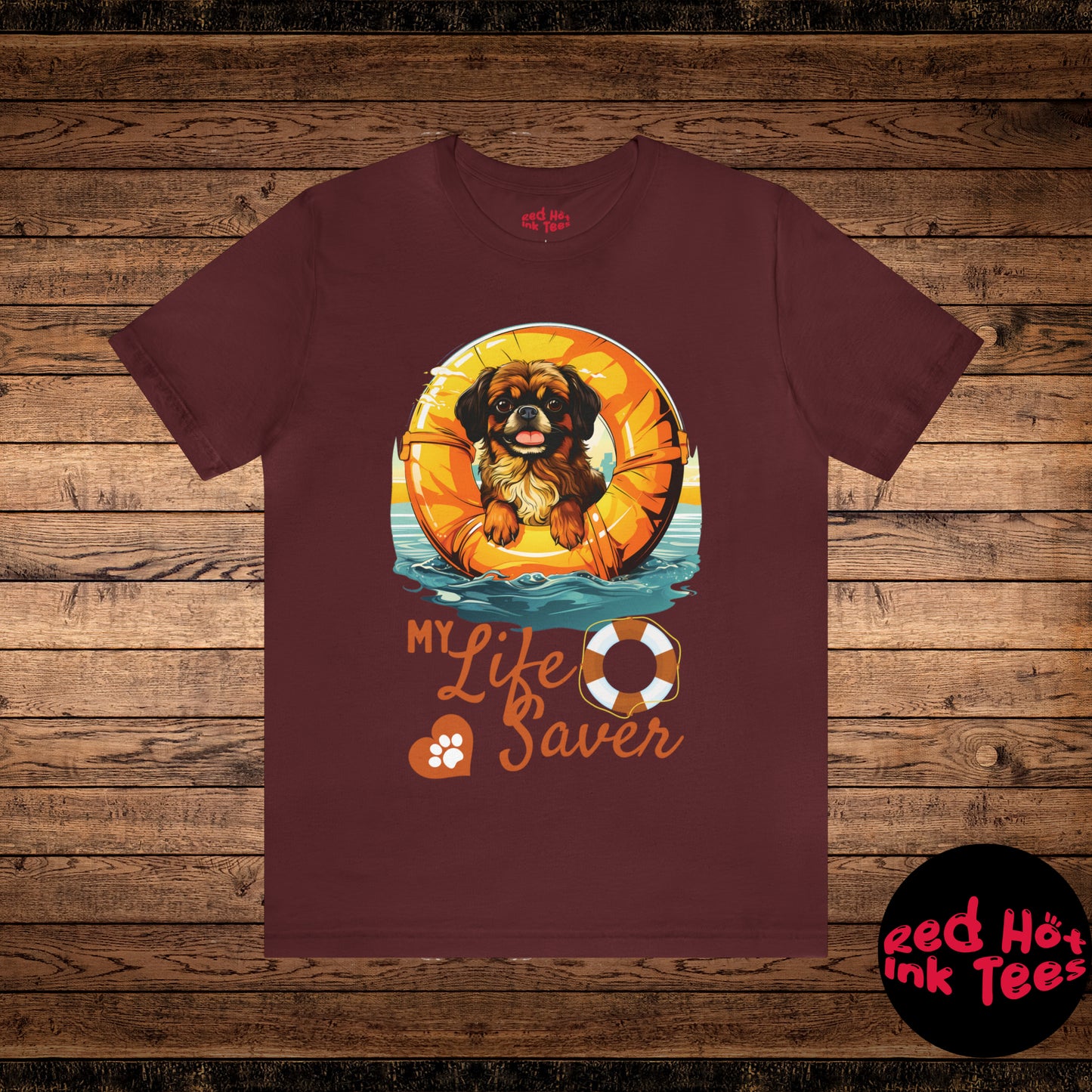 My Life Saver Pekingese Dog Tee