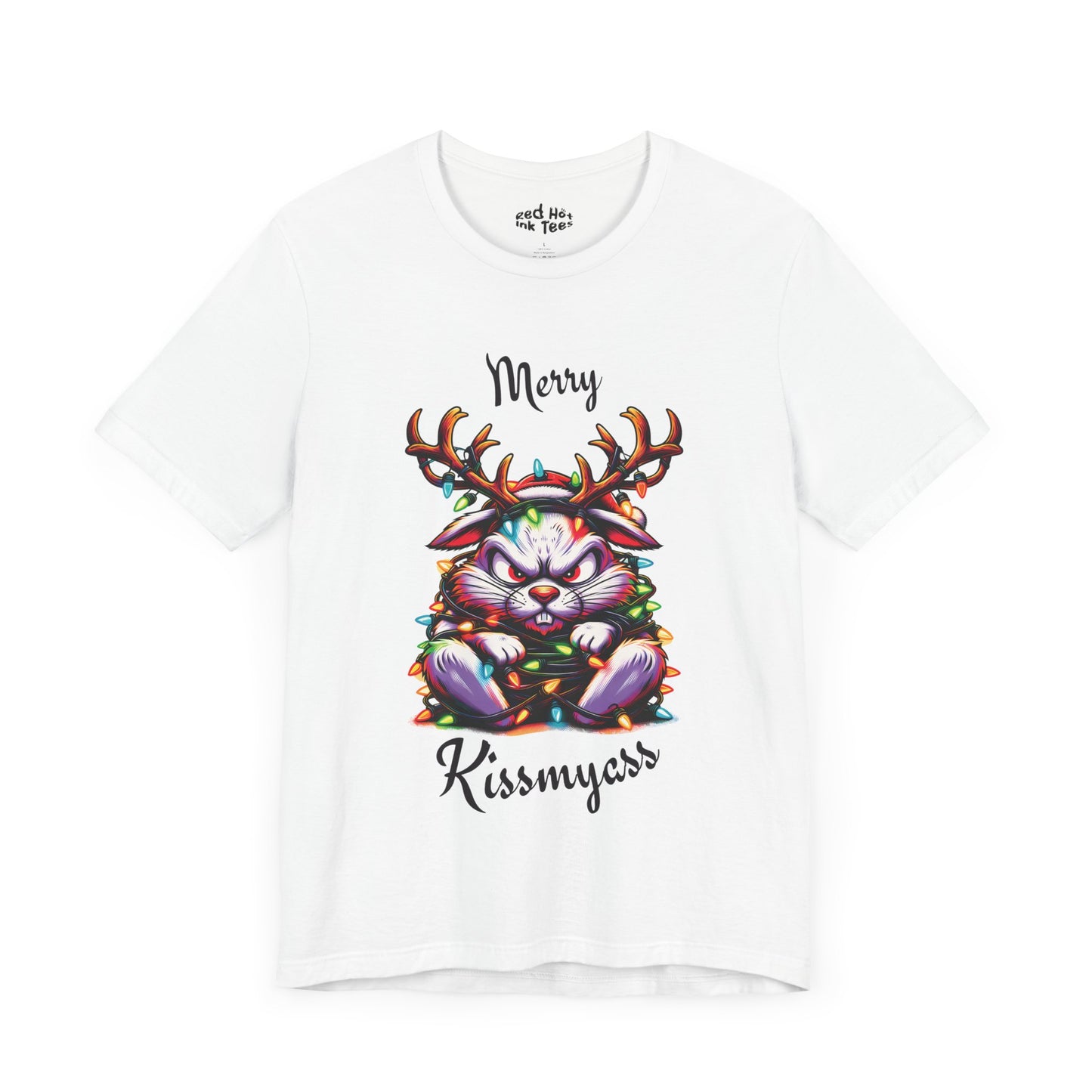 Merry Kissmyass Jackalope Tee