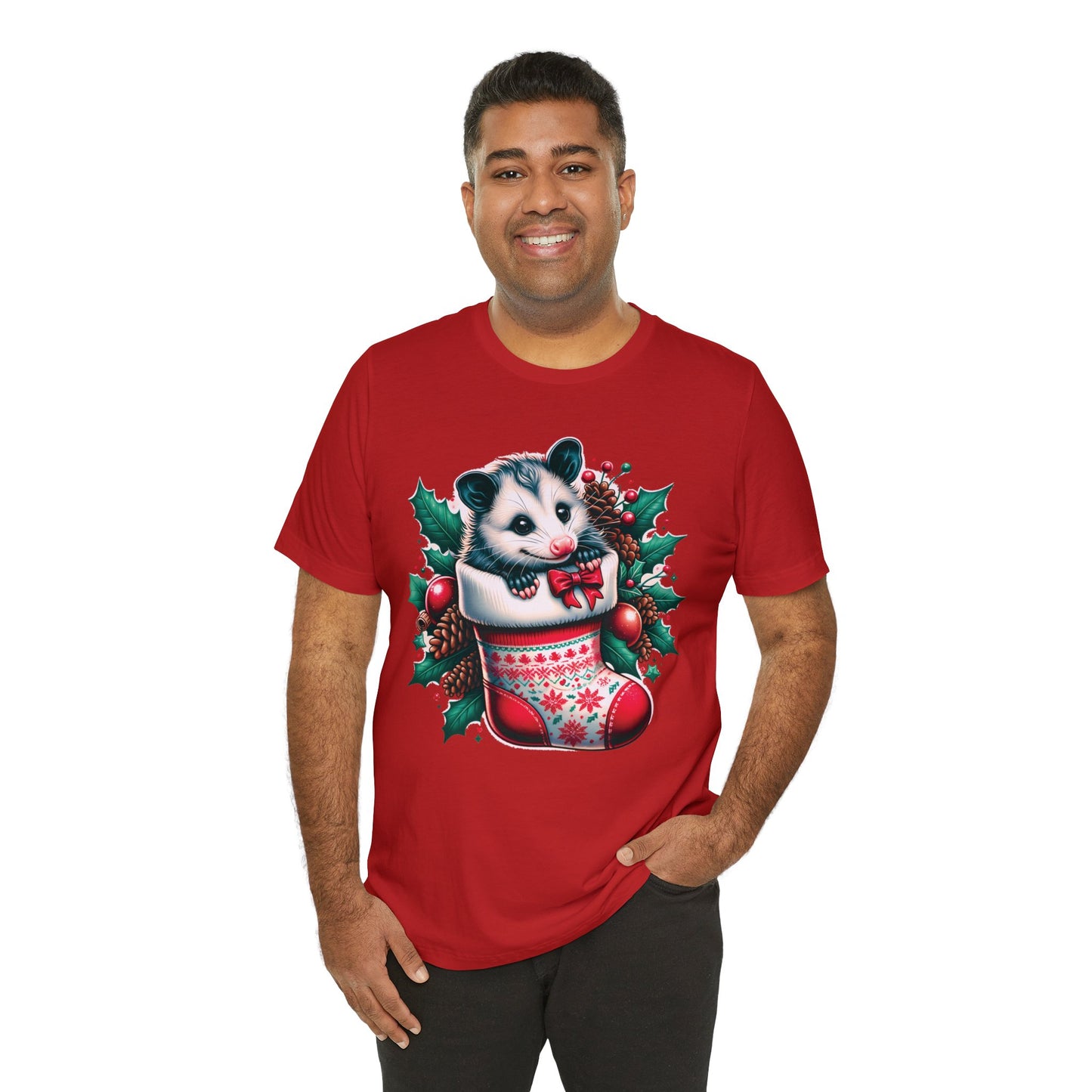 🎄 "Opossum Stocking Tee" 🎄