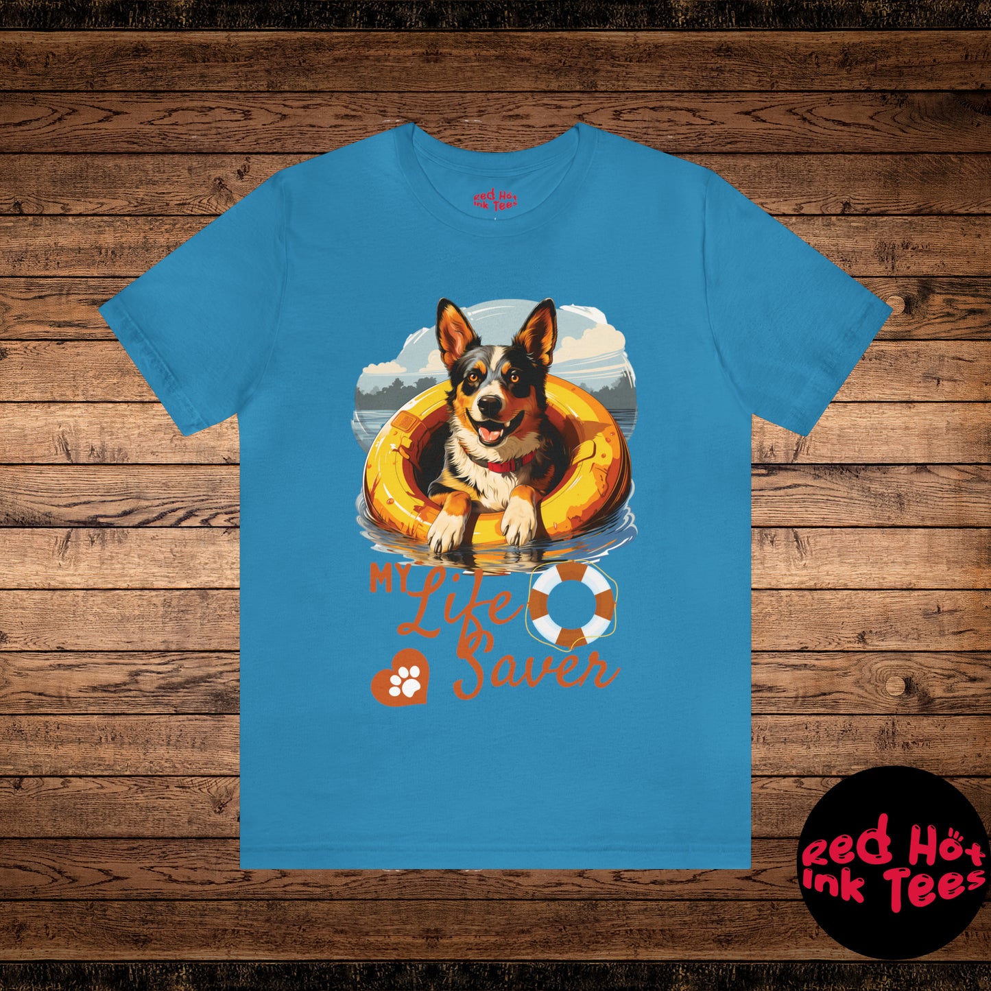 My Life Saver Australian Cattle Dog Tee