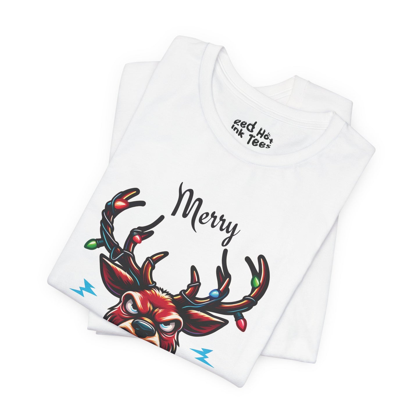 Merry Kissmyass Deer Tee