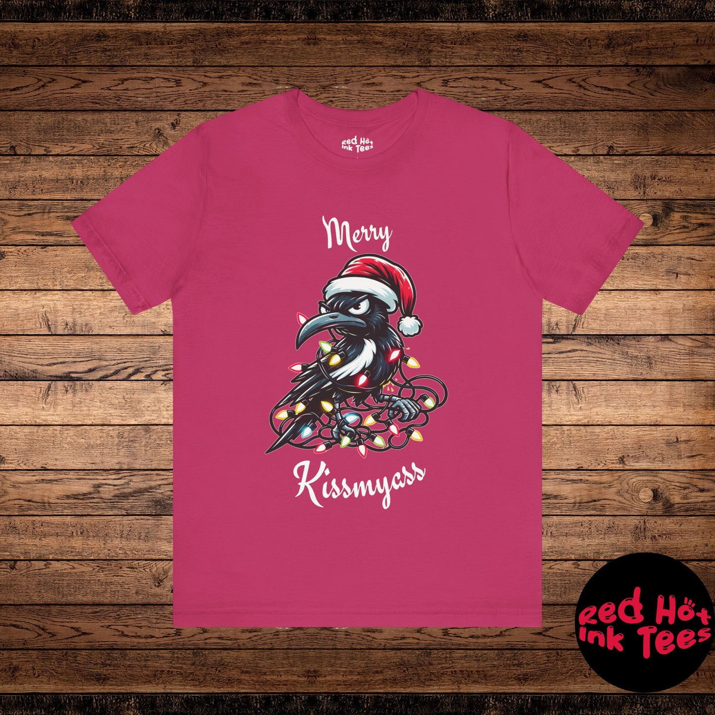 Merry Kissmyass Magpie Tee