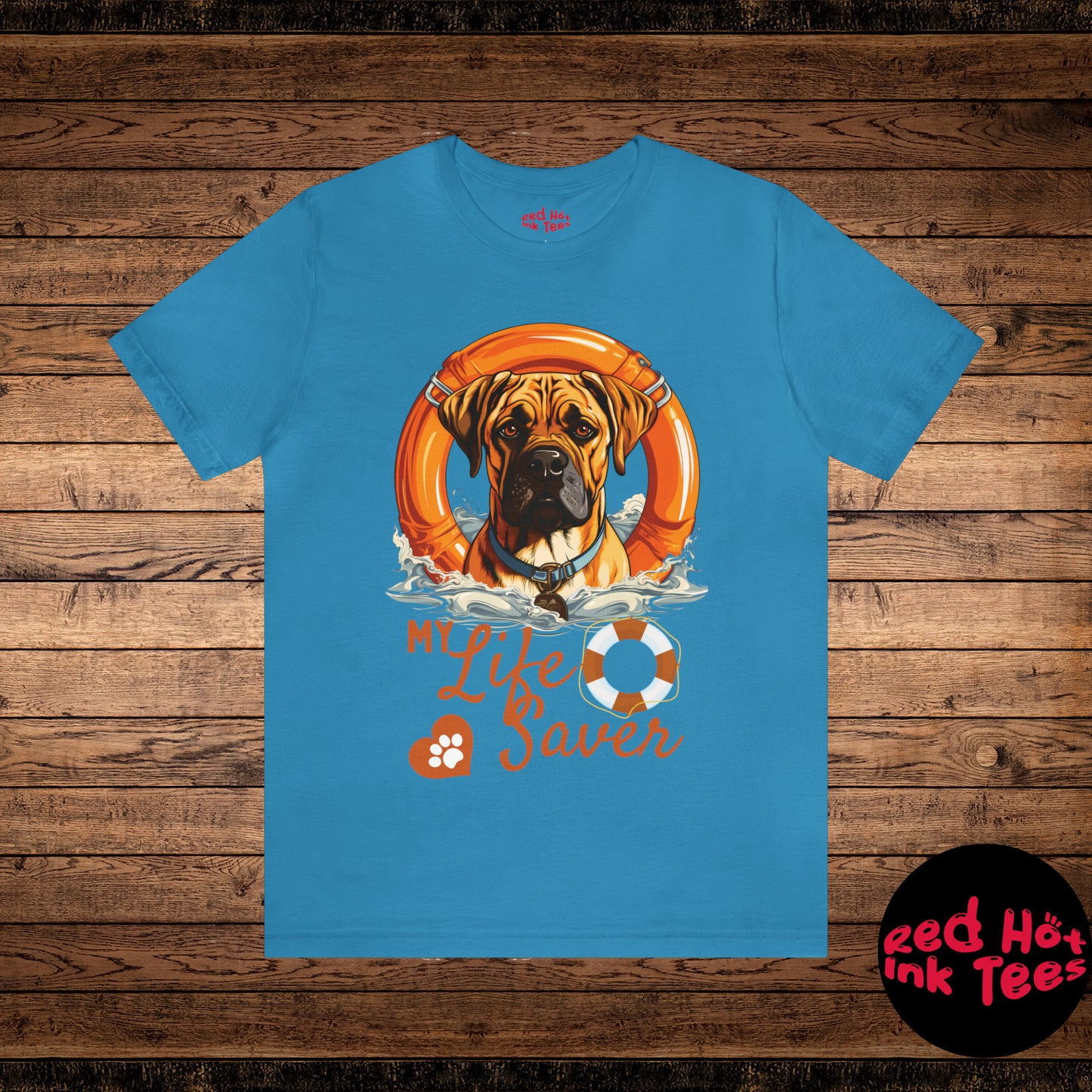 My Life Saver Boerboel Dog Tee