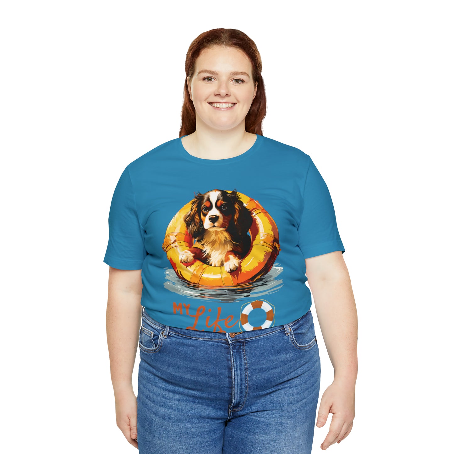 My Life Saver Cavalier King Charles Spaniel Dog Tee